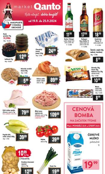 Leták Qanto market - 19.9.2024 - 25.9.2024.