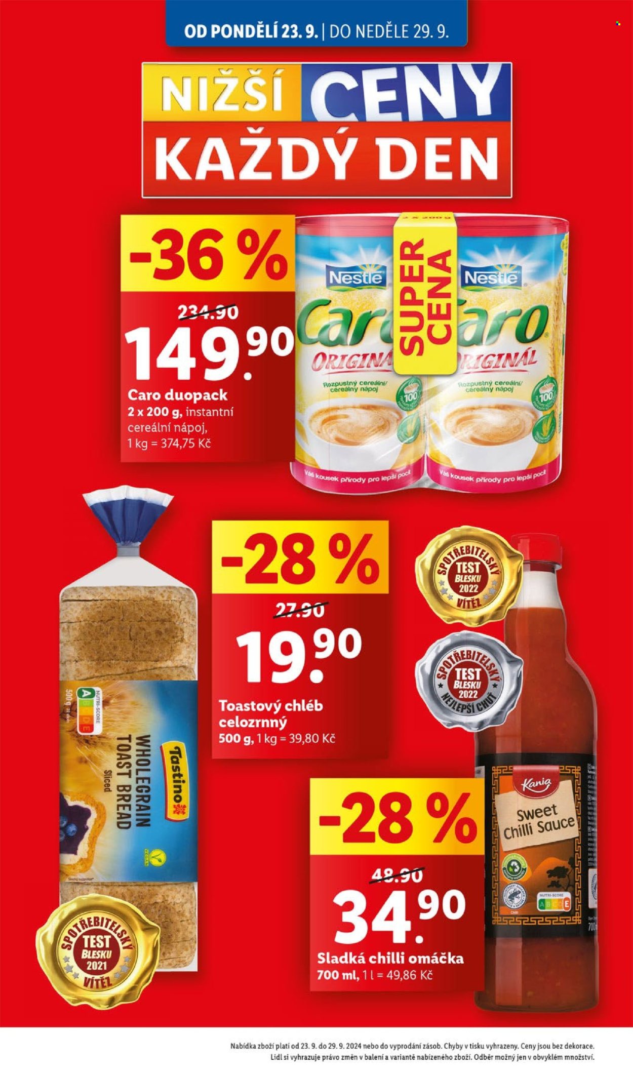 Leták Lidl - 23.9.2024 - 29.9.2024. Strana 2