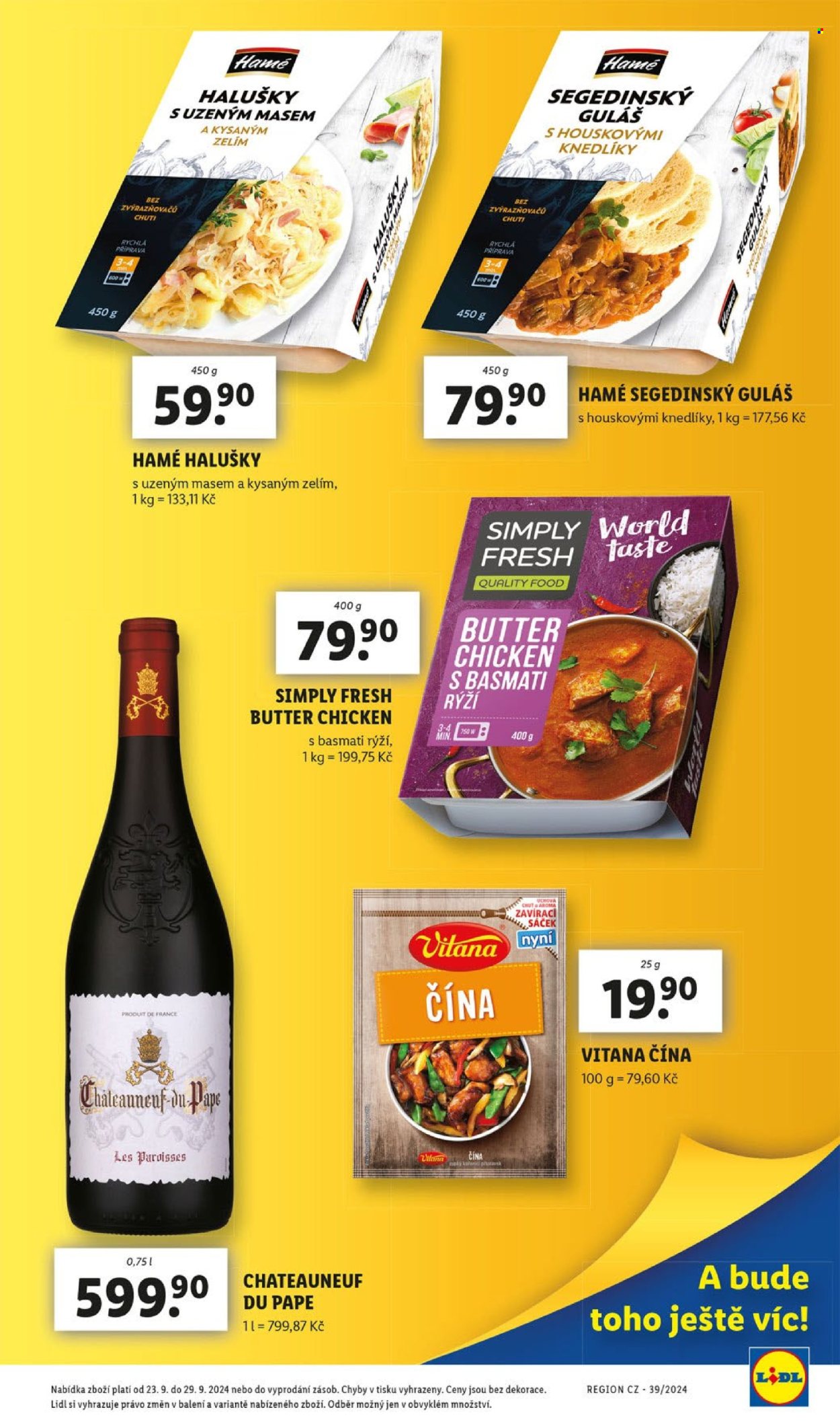 Leták Lidl - 26.9.2024 - 29.9.2024. Strana 47