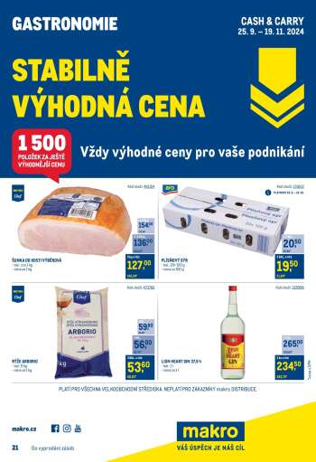 Leták MAKRO - 25.9.2024 - 19.11.2024.