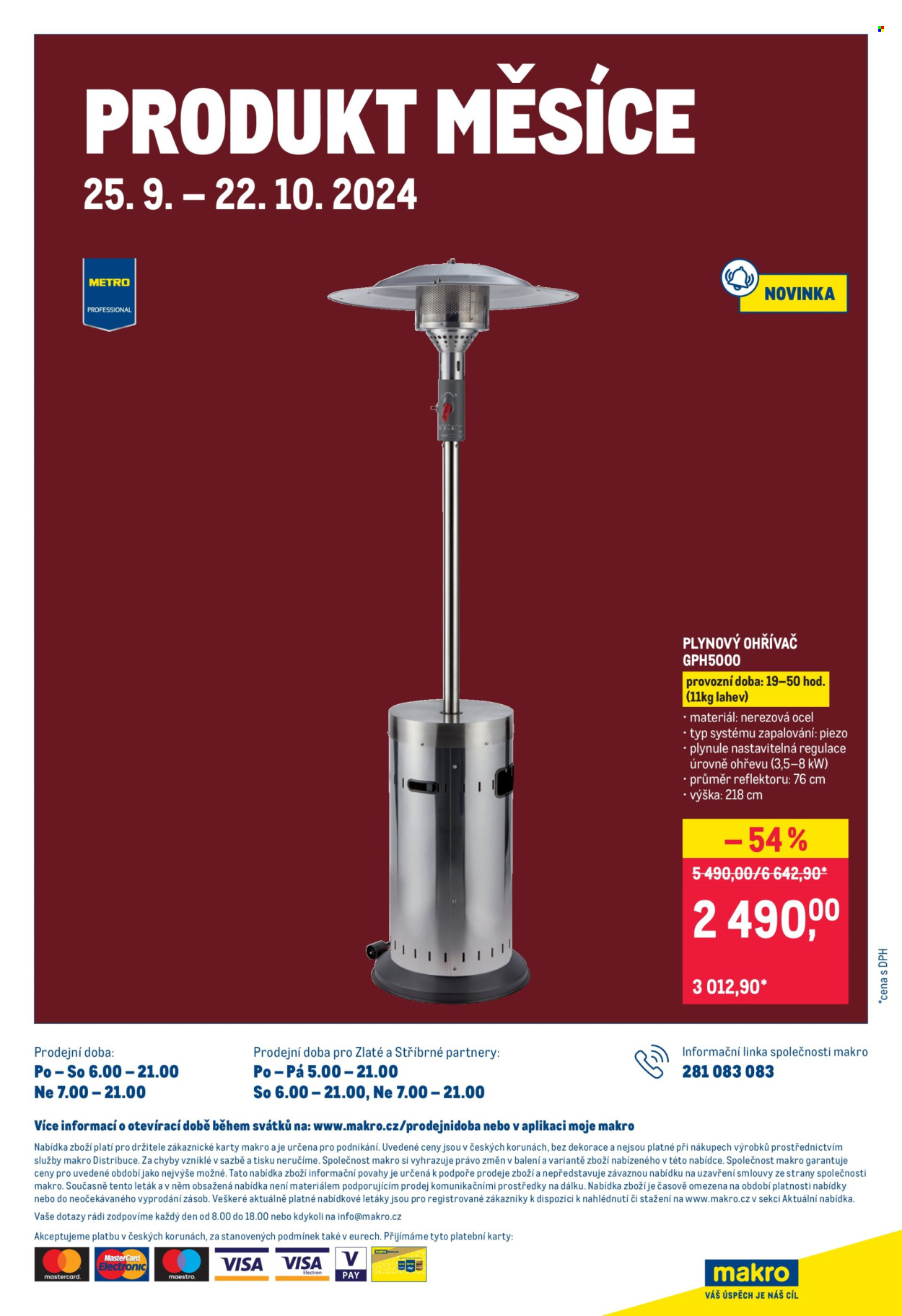 Leták MAKRO - 25.9.2024 - 8.10.2024. Strana 7