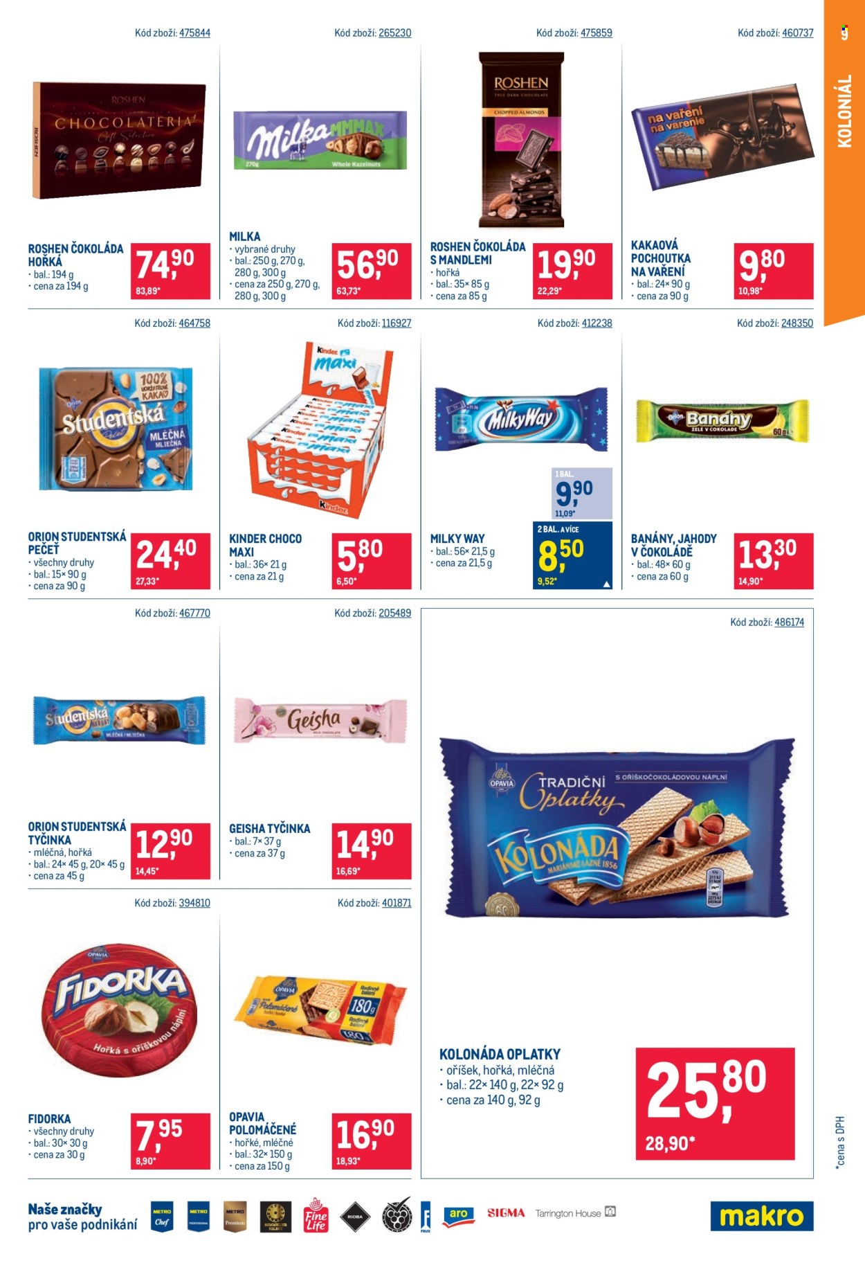 Leták MAKRO - 25.9.2024 - 8.10.2024. Strana 9