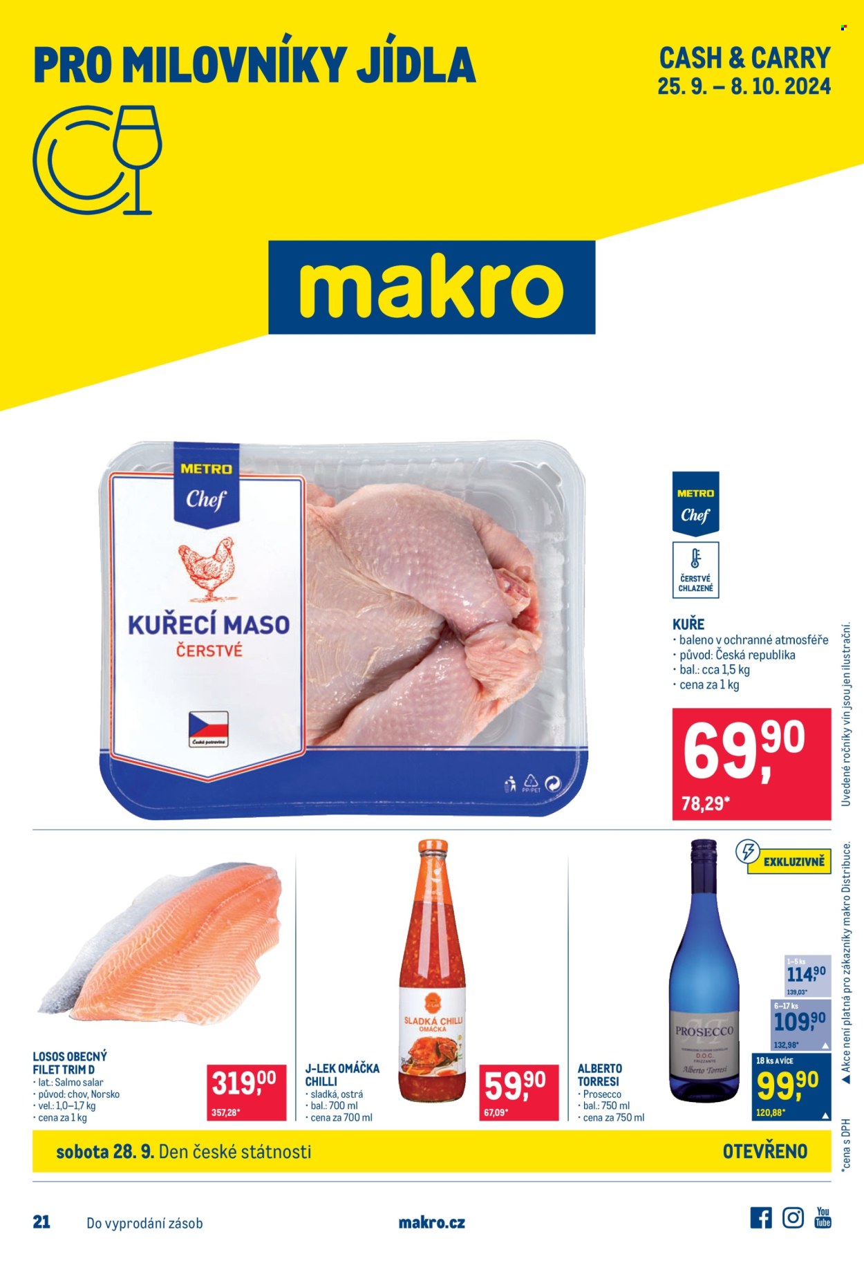 Leták MAKRO - 25.9.2024 - 8.10.2024. Strana 1