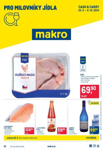 Leták MAKRO - 25.9.2024 - 8.10.2024.