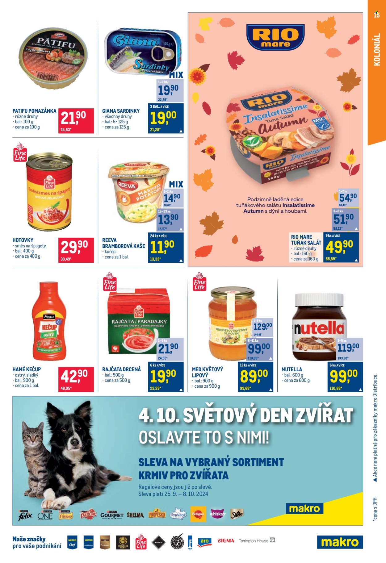 Leták MAKRO - 25.9.2024 - 8.10.2024. Strana 15