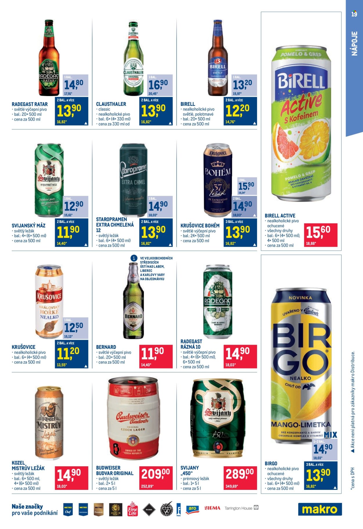 Leták MAKRO - 25.9.2024 - 8.10.2024. Strana 19