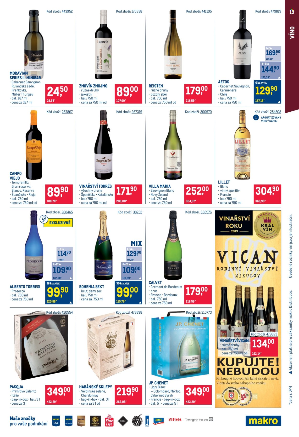 Leták MAKRO - 25.9.2024 - 8.10.2024. Strana 19