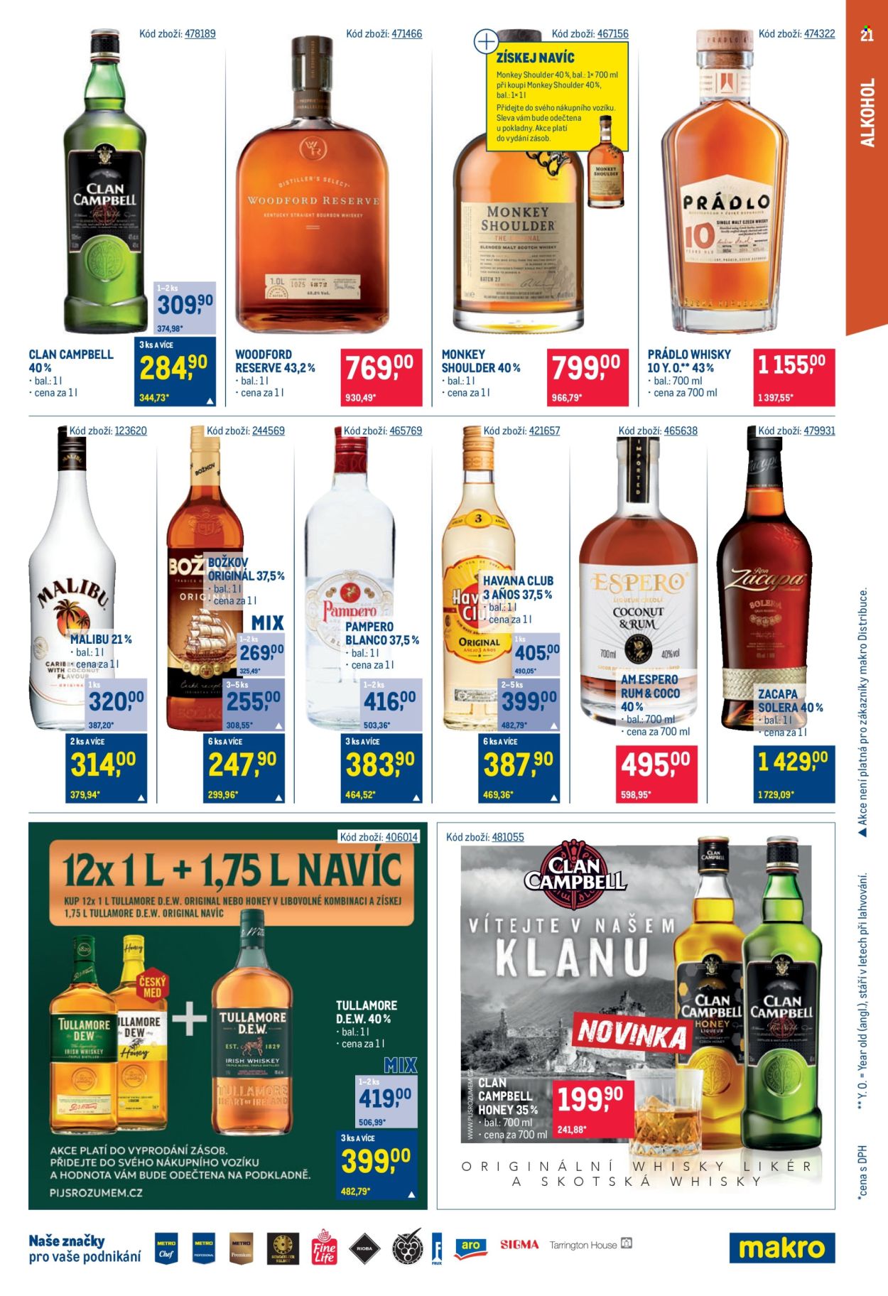 Leták MAKRO - 25.9.2024 - 8.10.2024. Strana 21