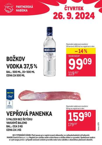 Leták MAKRO - 26.9.2024 - 26.9.2024.