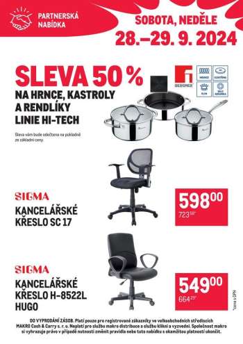 Leták MAKRO - 28.9.2024 - 29.9.2024.