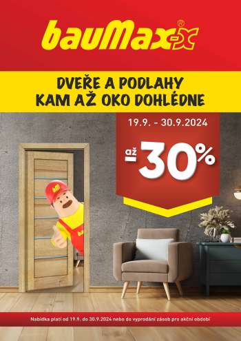 Leták Baumax - 19.9.2024 - 30.9.2024.