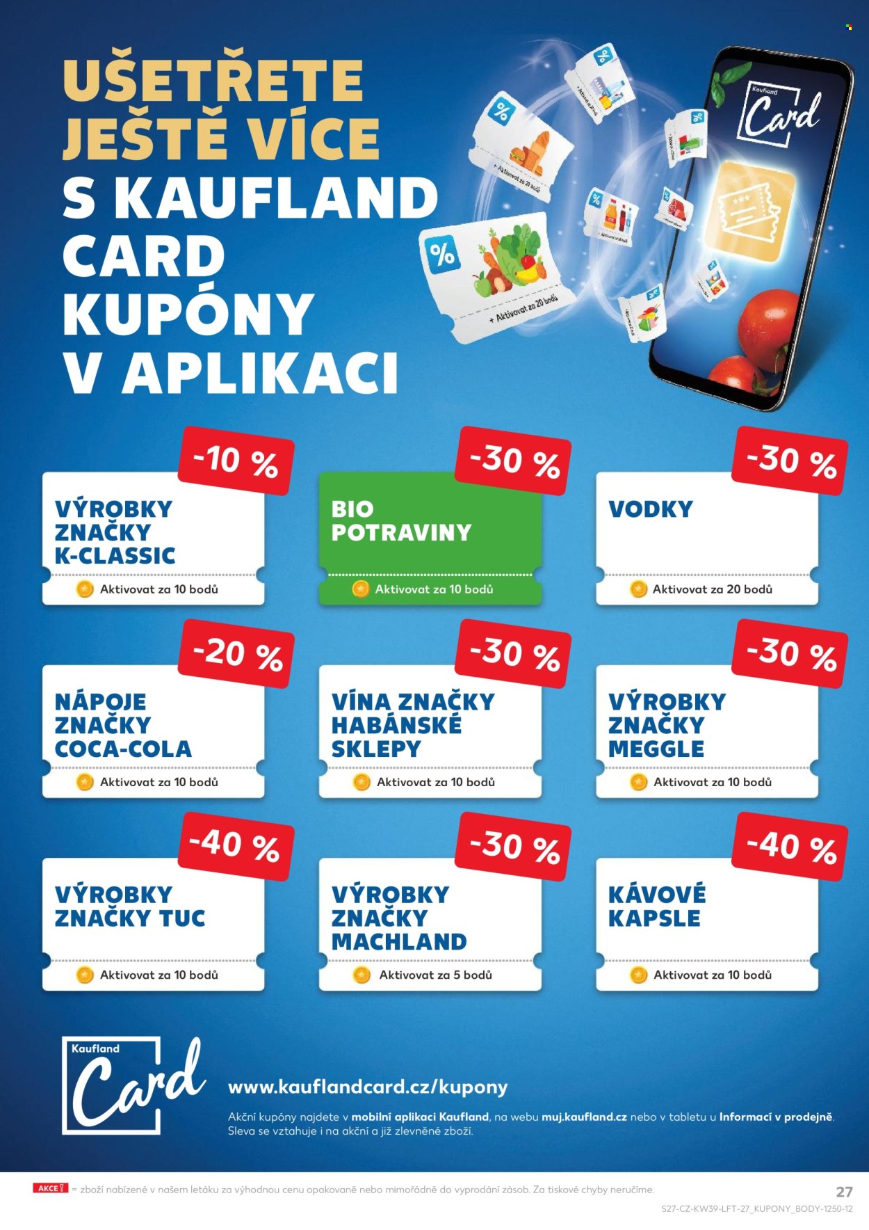 Leták Kaufland - 25.9.2024 - 1.10.2024. Strana 27