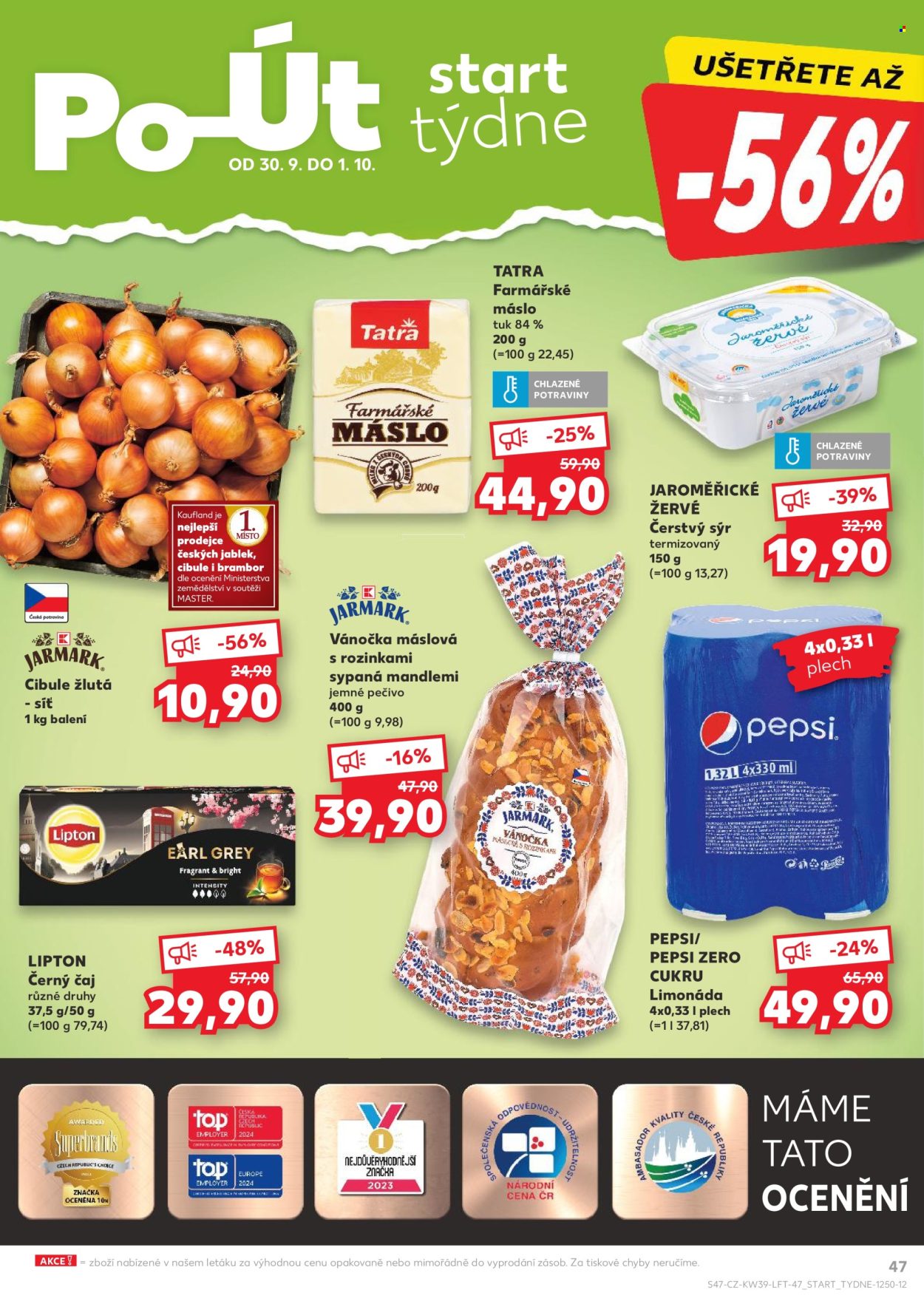 Leták Kaufland - 25.9.2024 - 1.10.2024. Strana 47