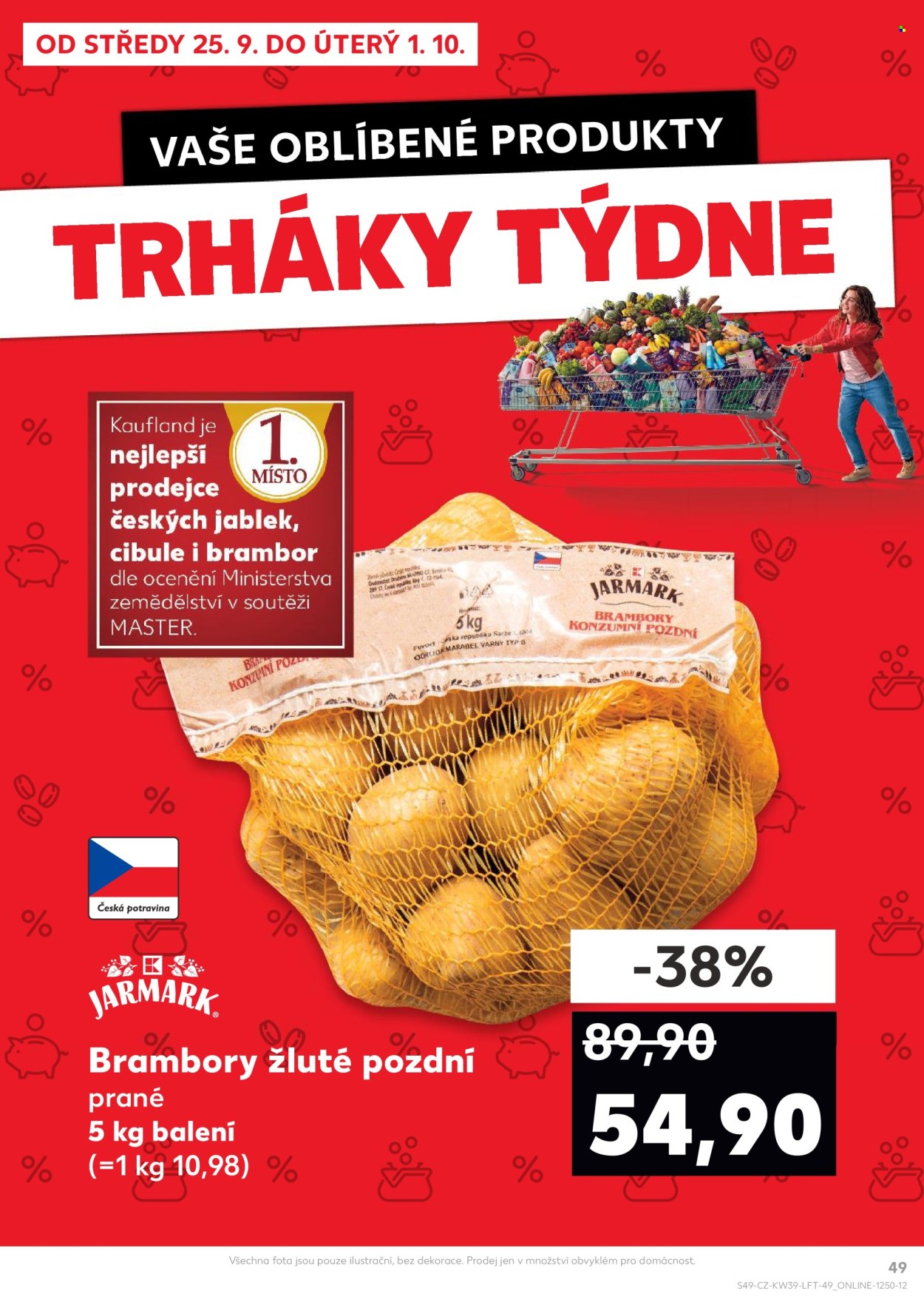 Leták Kaufland - 25.9.2024 - 1.10.2024. Strana 49