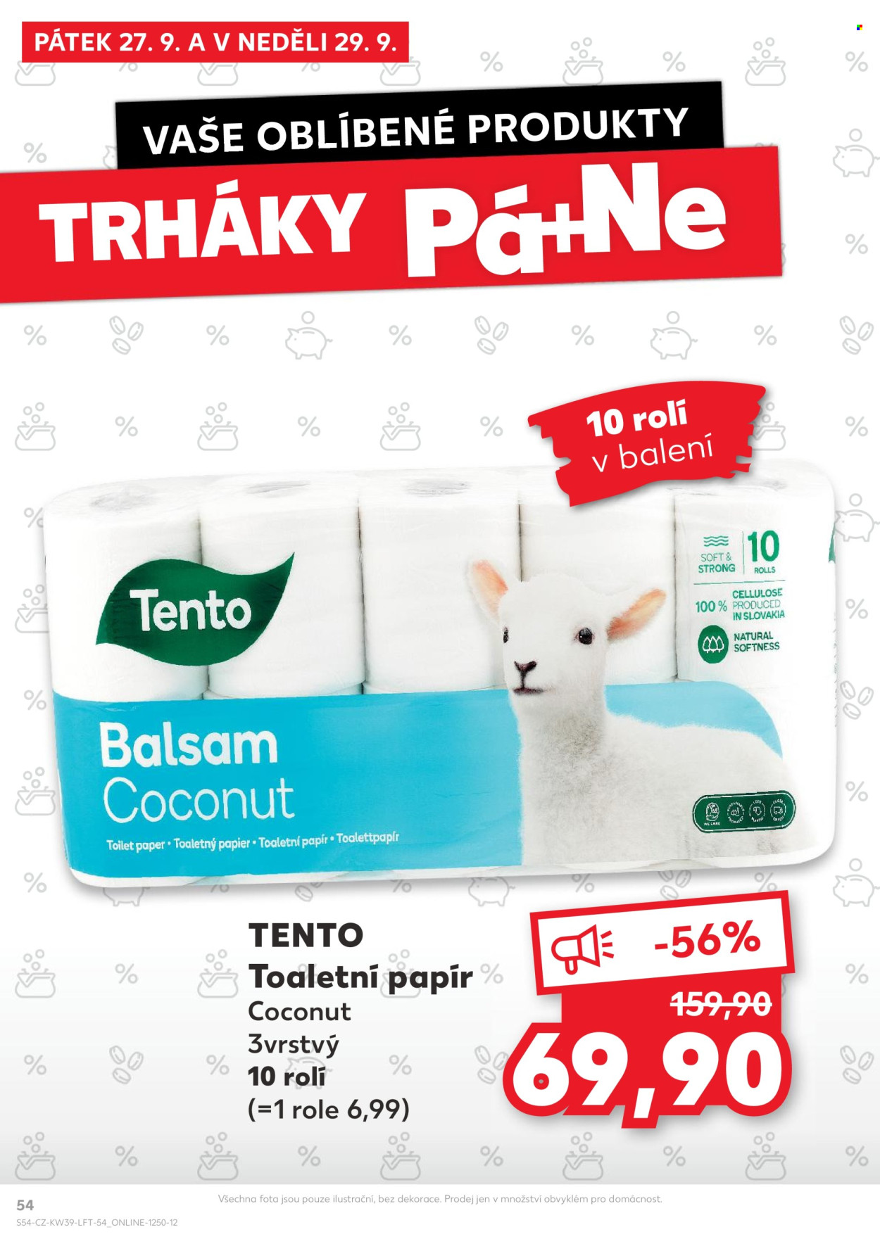 Leták Kaufland - 25.9.2024 - 1.10.2024. Strana 54