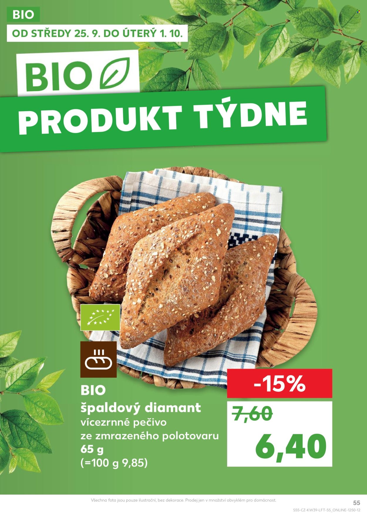 Leták Kaufland - 25.9.2024 - 1.10.2024. Strana 55