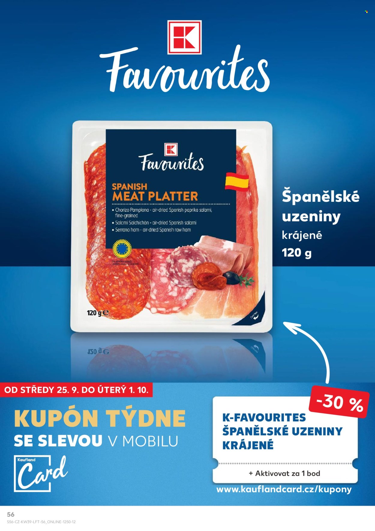 Leták Kaufland - 25.9.2024 - 1.10.2024. Strana 56