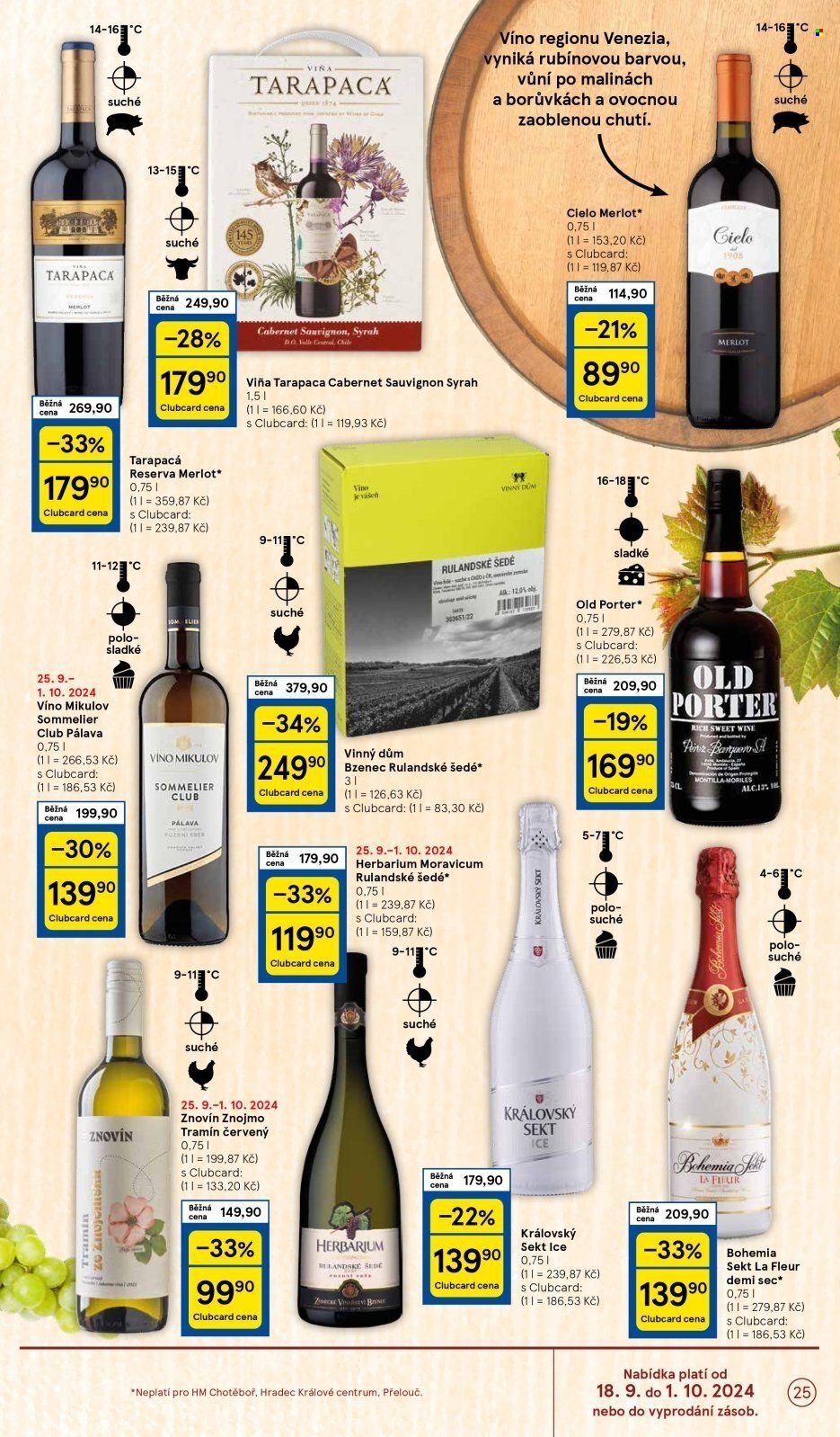 Leták TESCO - 25.9.2024 - 1.10.2024. Strana 25