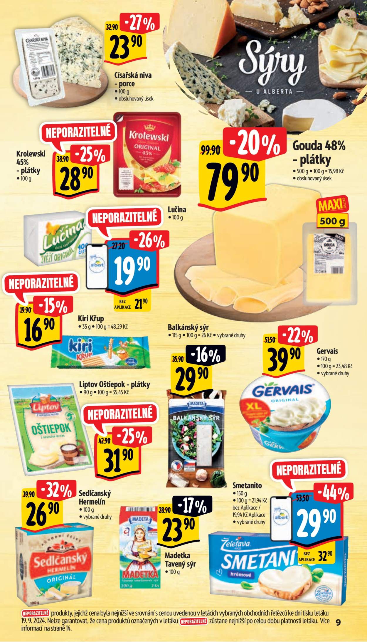 Leták Albert Supermarket - 25.9.2024 - 1.10.2024. Strana 15