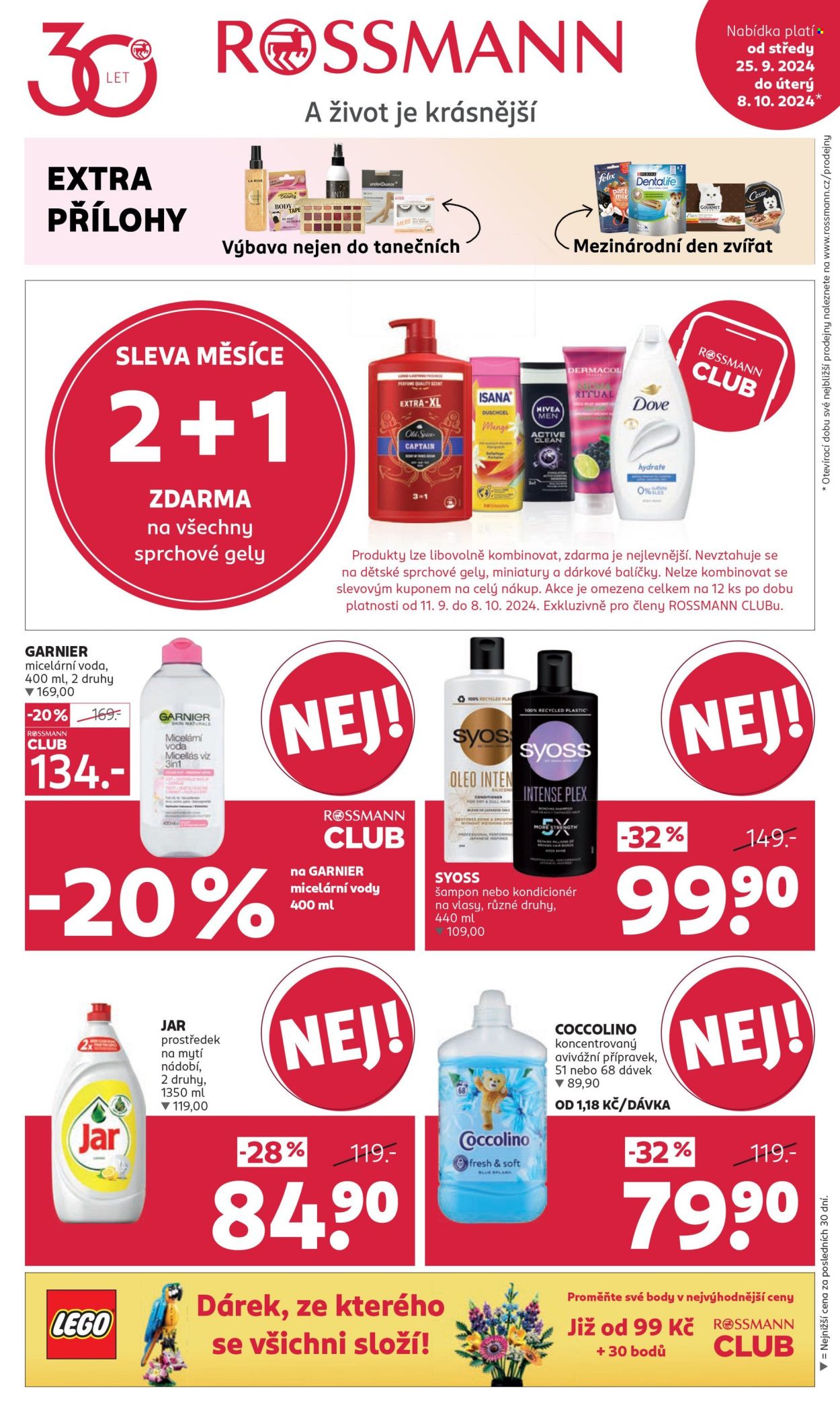 Leták ROSSMANN - 25.9.2024 - 8.10.2024. Strana 1