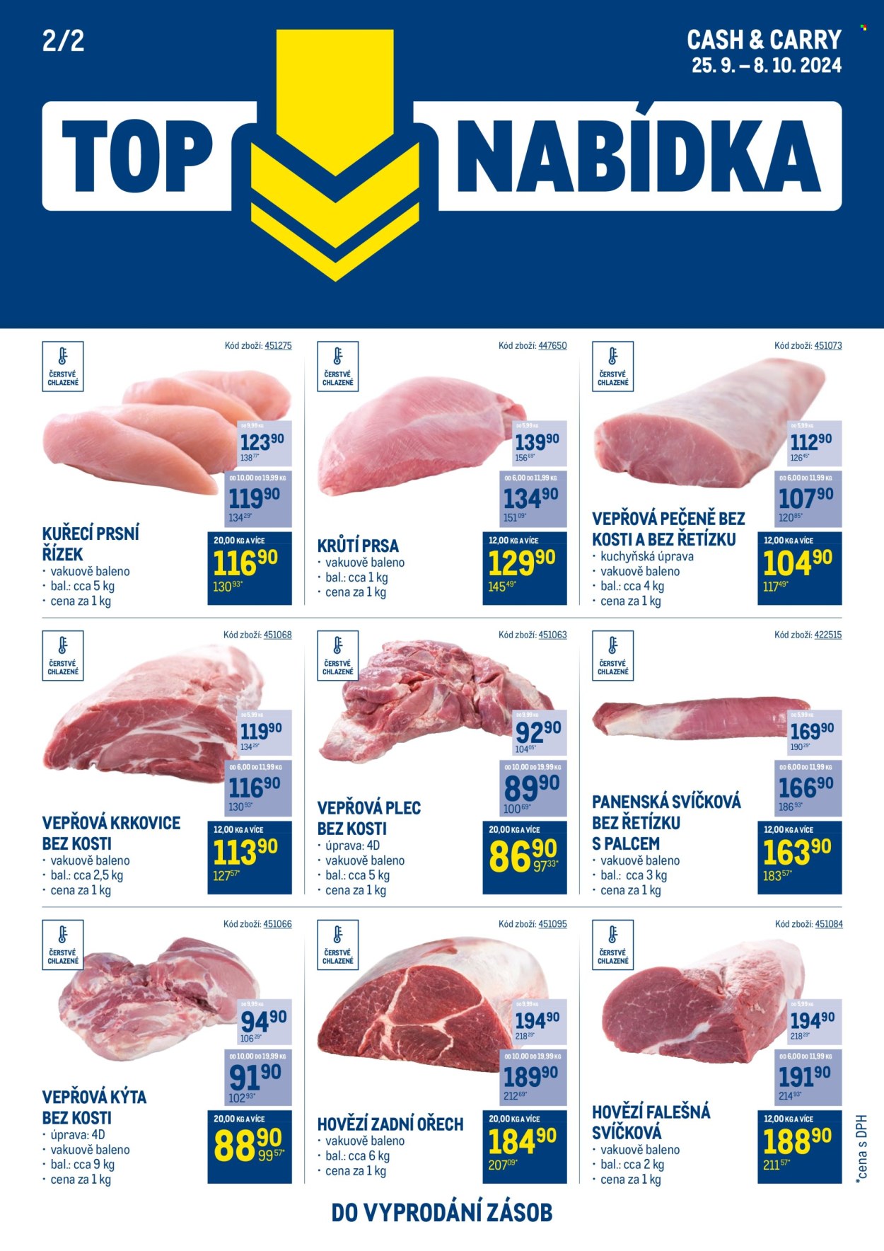 Leták MAKRO - 25.9.2024 - 8.10.2024. Strana 2