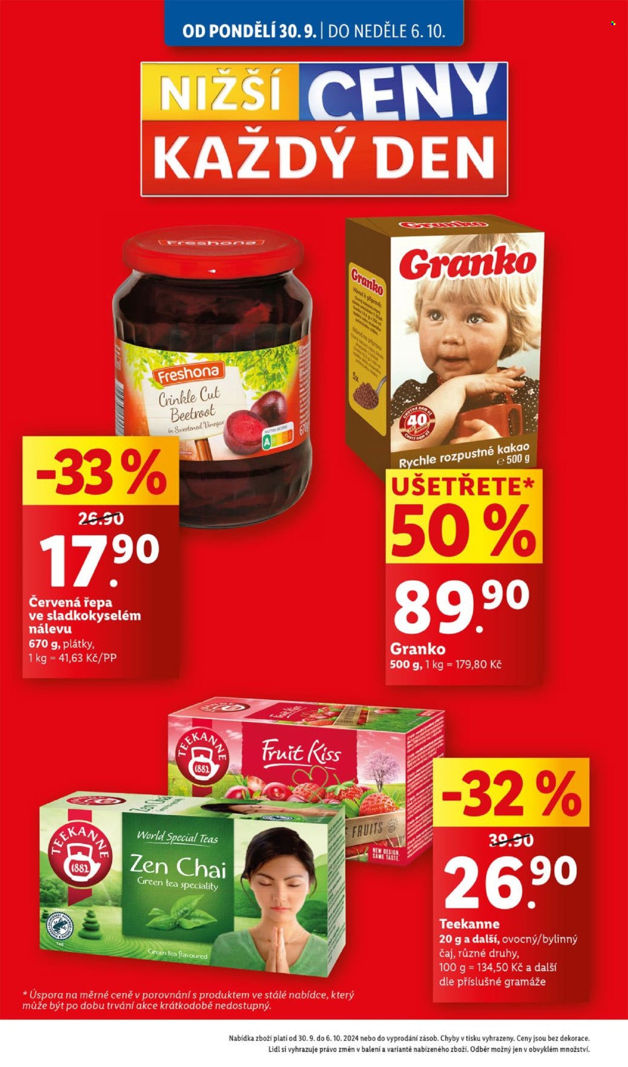 Leták Lidl - 30.9.2024 - 6.10.2024. Strana 2