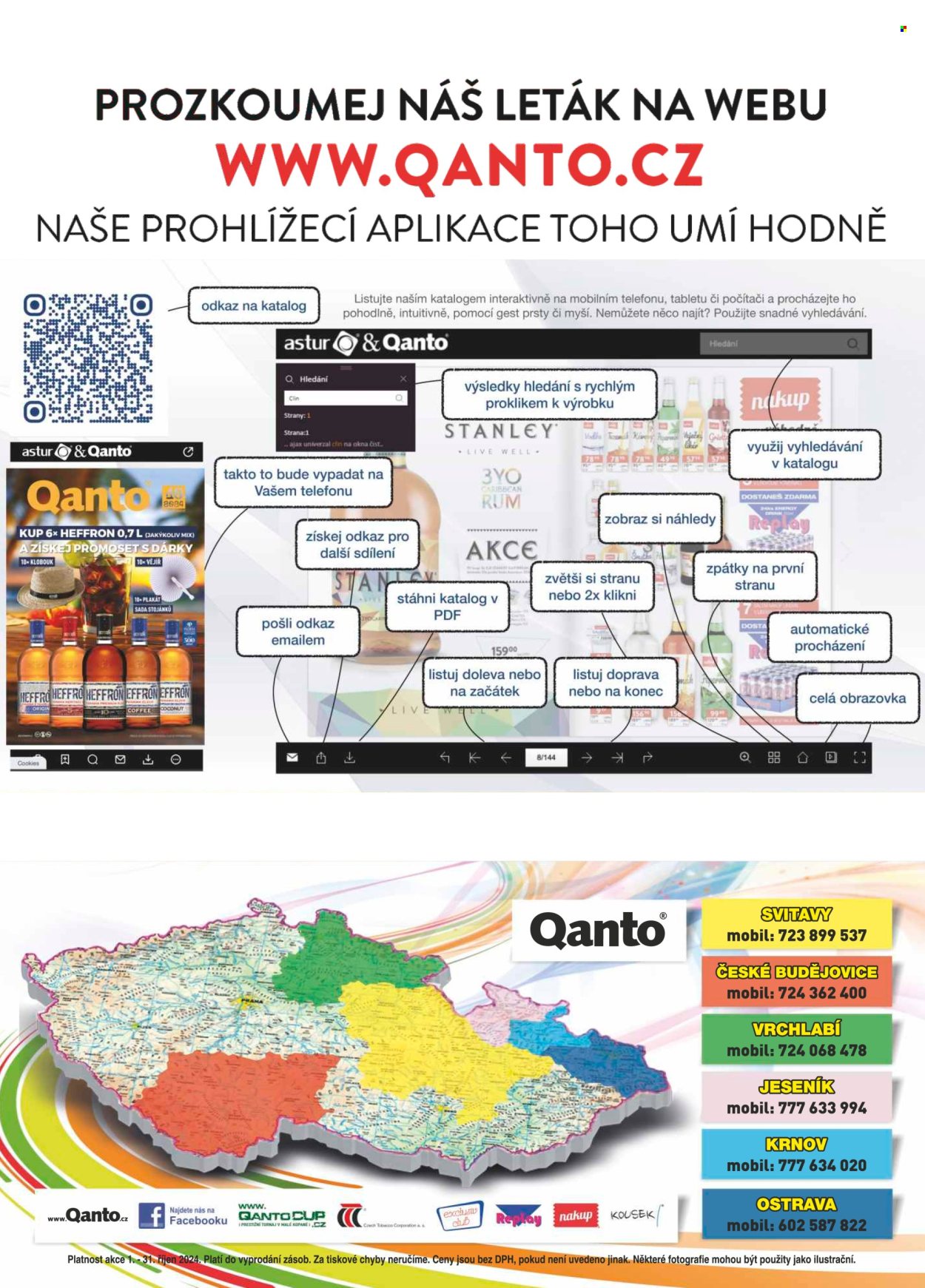 Leták Astur & Qanto velkoobchod - 1.10.2024 - 31.10.2024. Strana 160