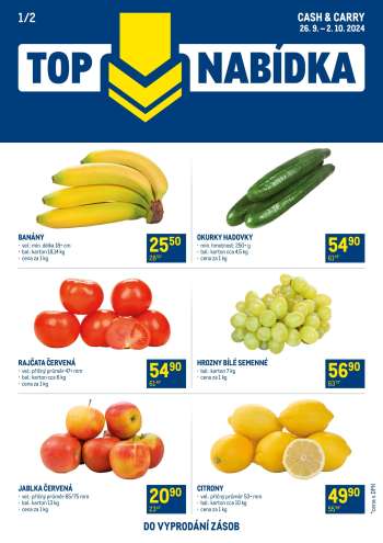 Leták MAKRO - 26.9.2024 - 2.10.2024.