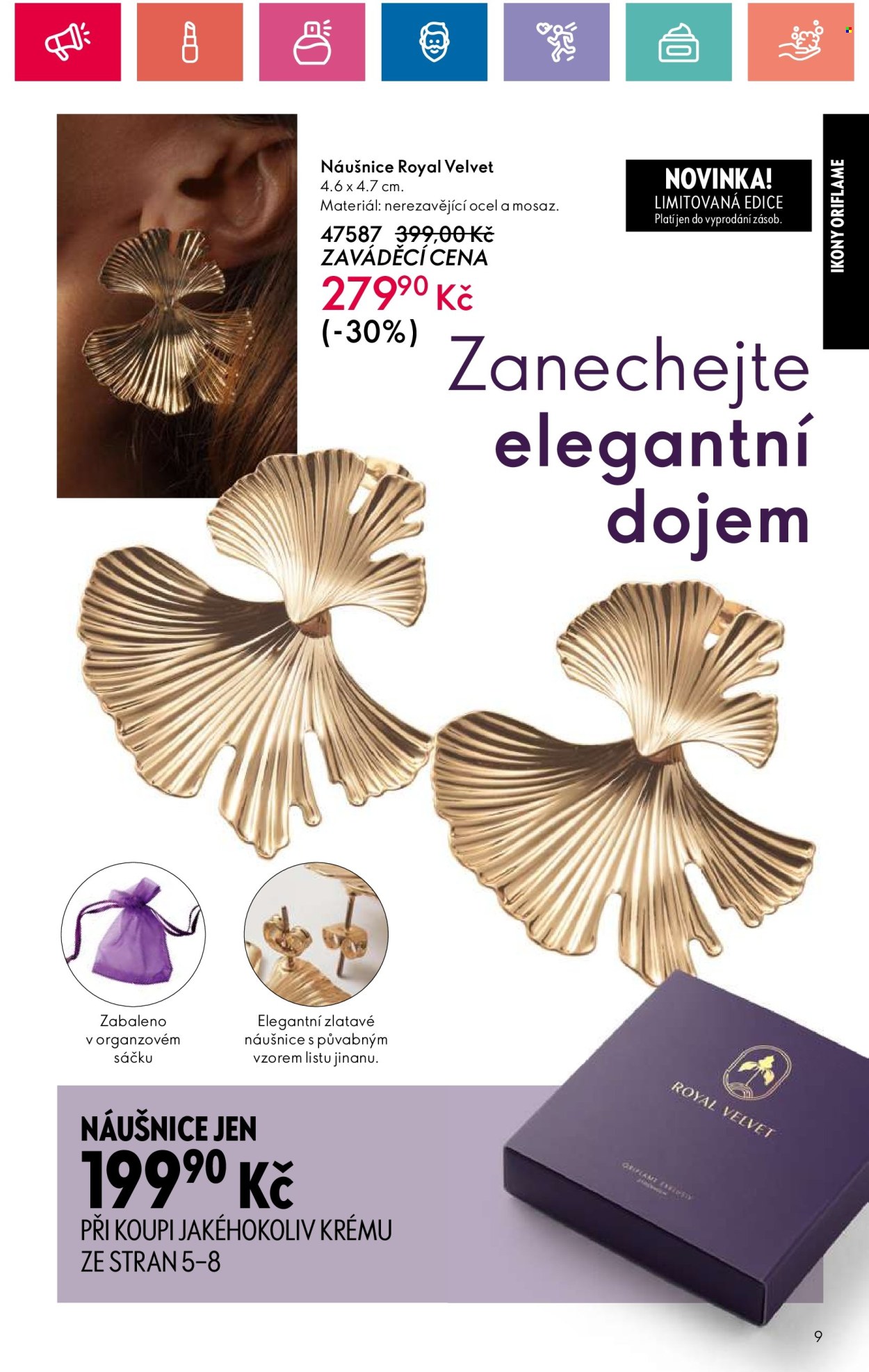 Leták ORIFLAME - 1.10.2024 - 19.10.2024. Strana 9