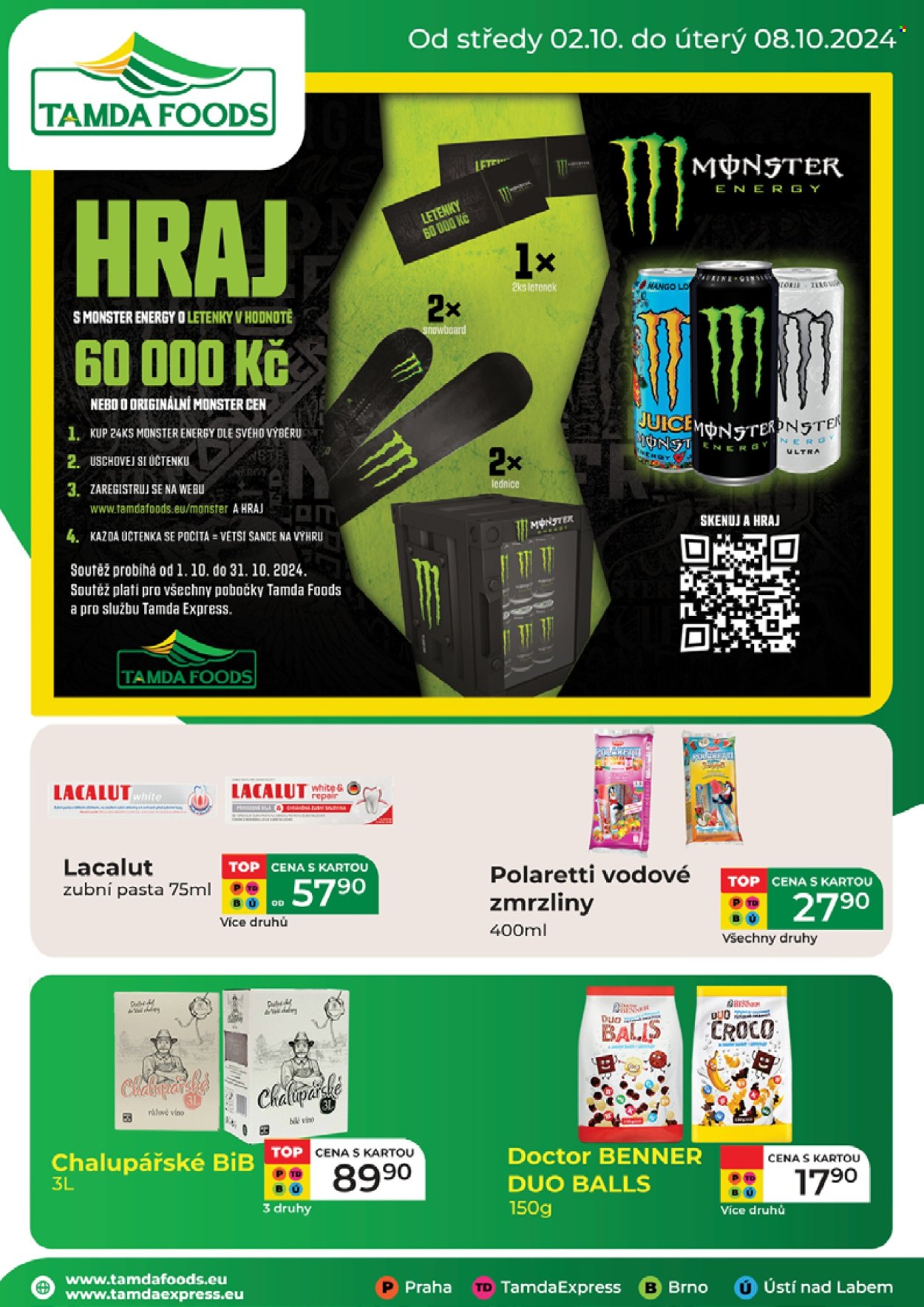 Leták Tamda Foods - 2.10.2024 - 8.10.2024. Strana 1