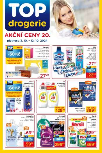 Leták TOP drogerie - 3.10.2024 - 12.10.2024.