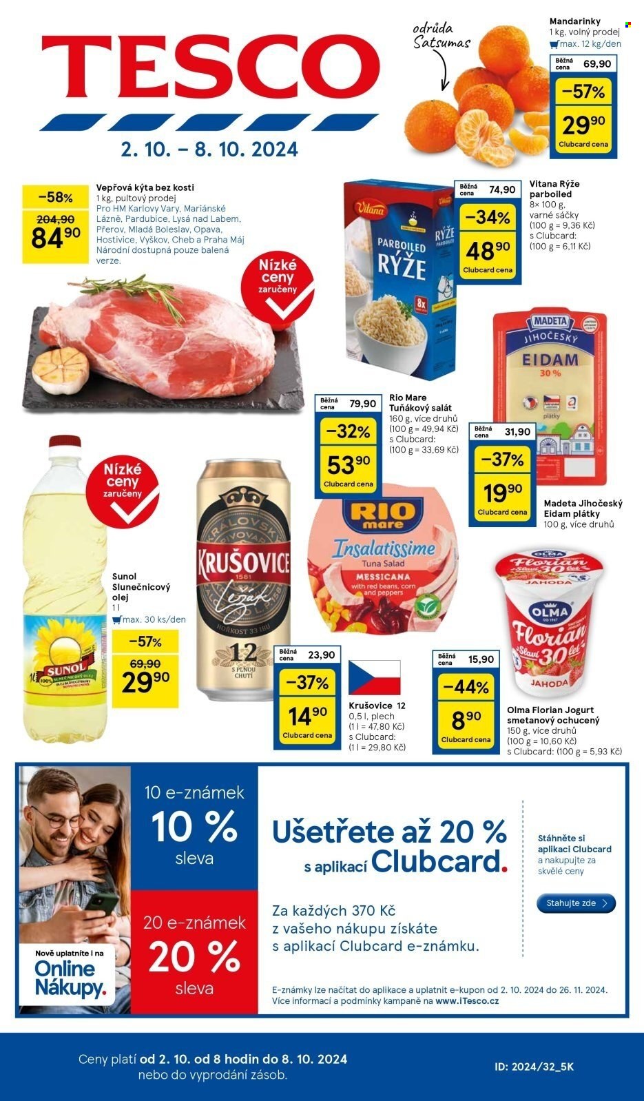Leták TESCO - 2.10.2024 - 8.10.2024. Strana 1