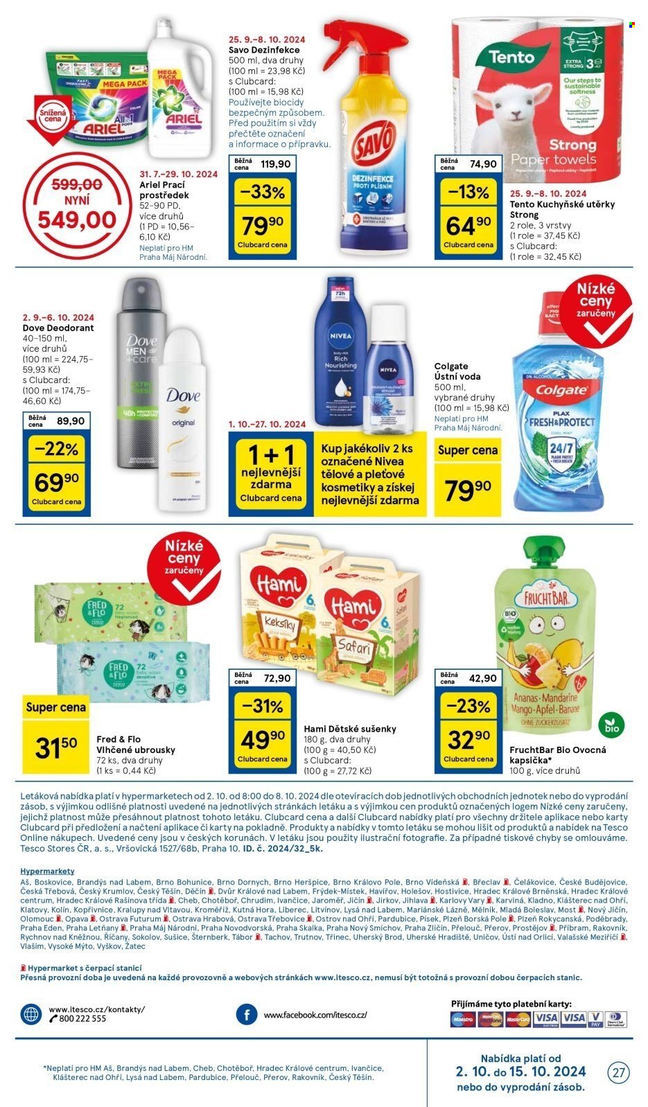 Leták TESCO - 2.10.2024 - 8.10.2024. Strana 27