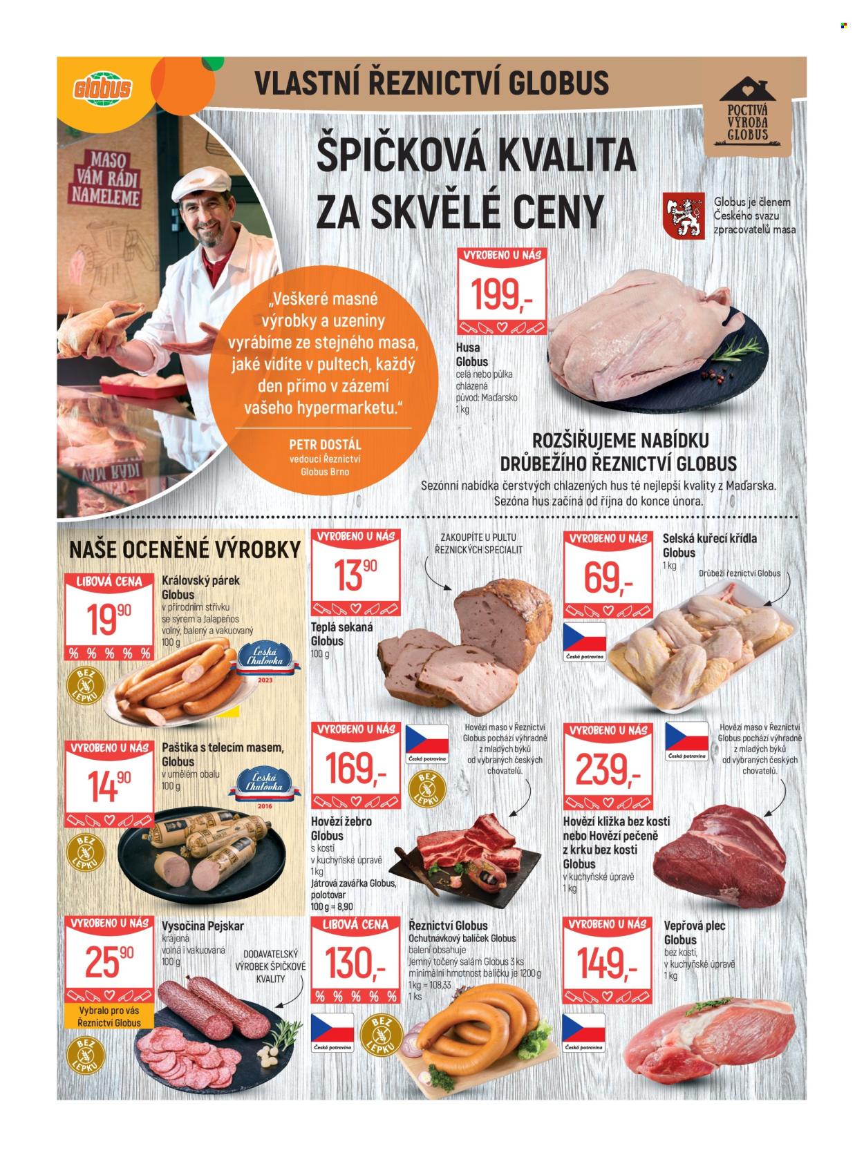 Leták Globus - 2.10.2024 - 8.10.2024. Strana 14