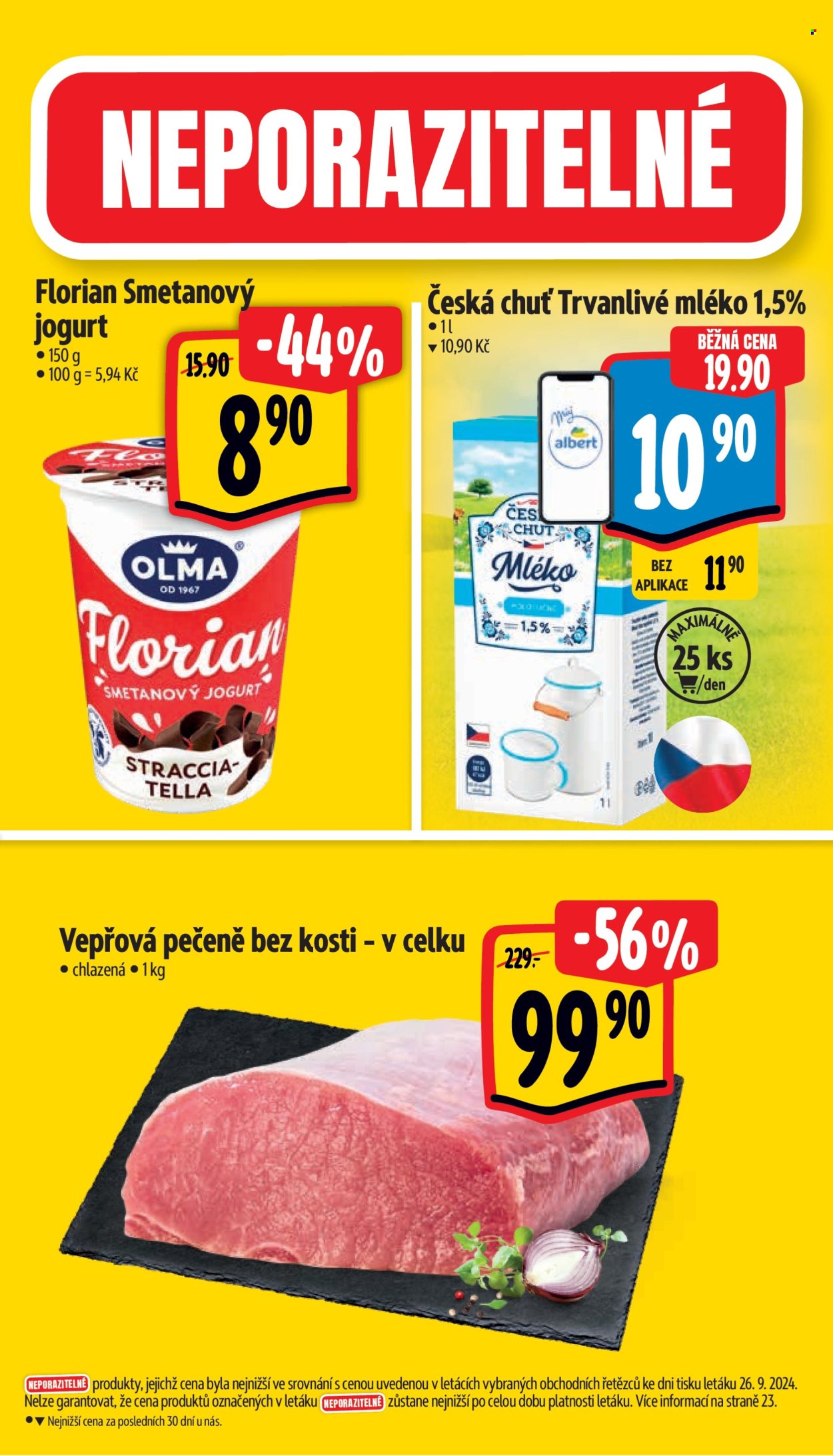 Leták Albert Supermarket - 2.10.2024 - 8.10.2024. Strana 3