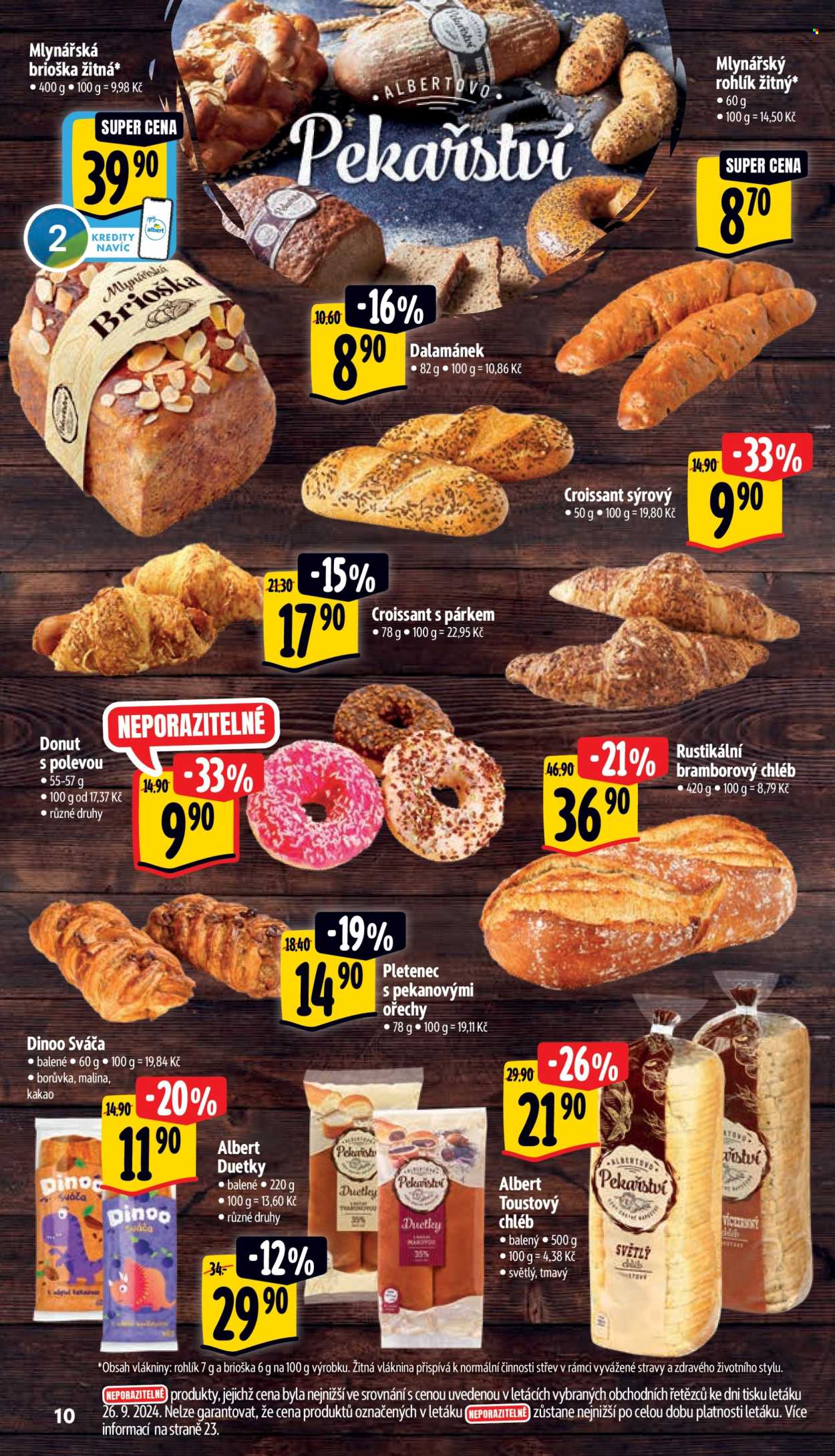 Leták Albert Supermarket - 2.10.2024 - 8.10.2024. Strana 18