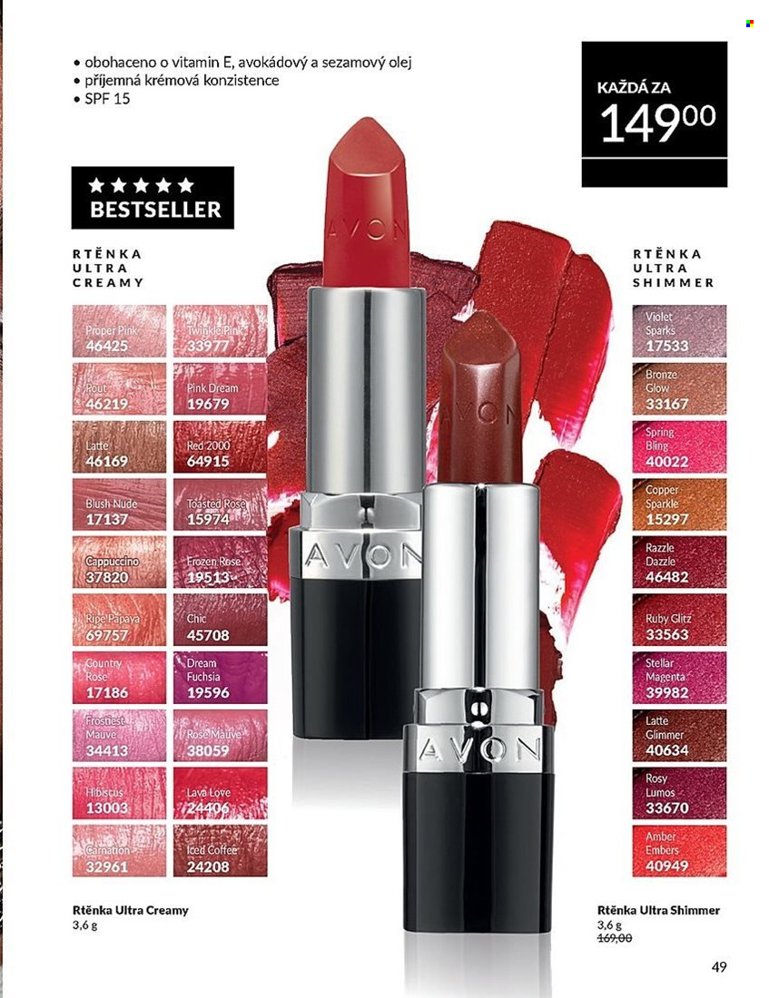 Leták AVON - 1.10.2024 - 31.10.2024. Strana 49