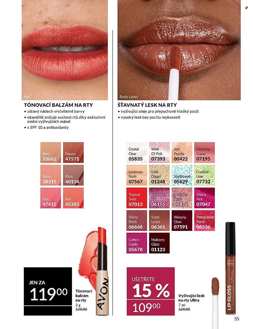 Leták AVON - 1.10.2024 - 31.10.2024. Strana 55