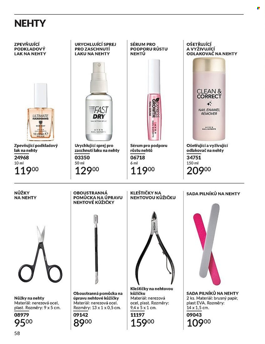 Leták AVON - 1.10.2024 - 31.10.2024. Strana 58