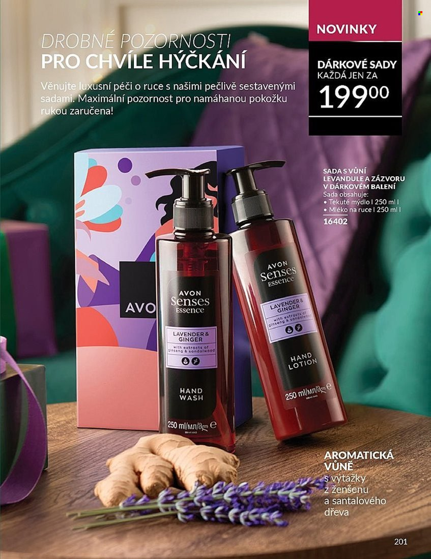 Leták AVON - 1.10.2024 - 31.10.2024. Strana 201