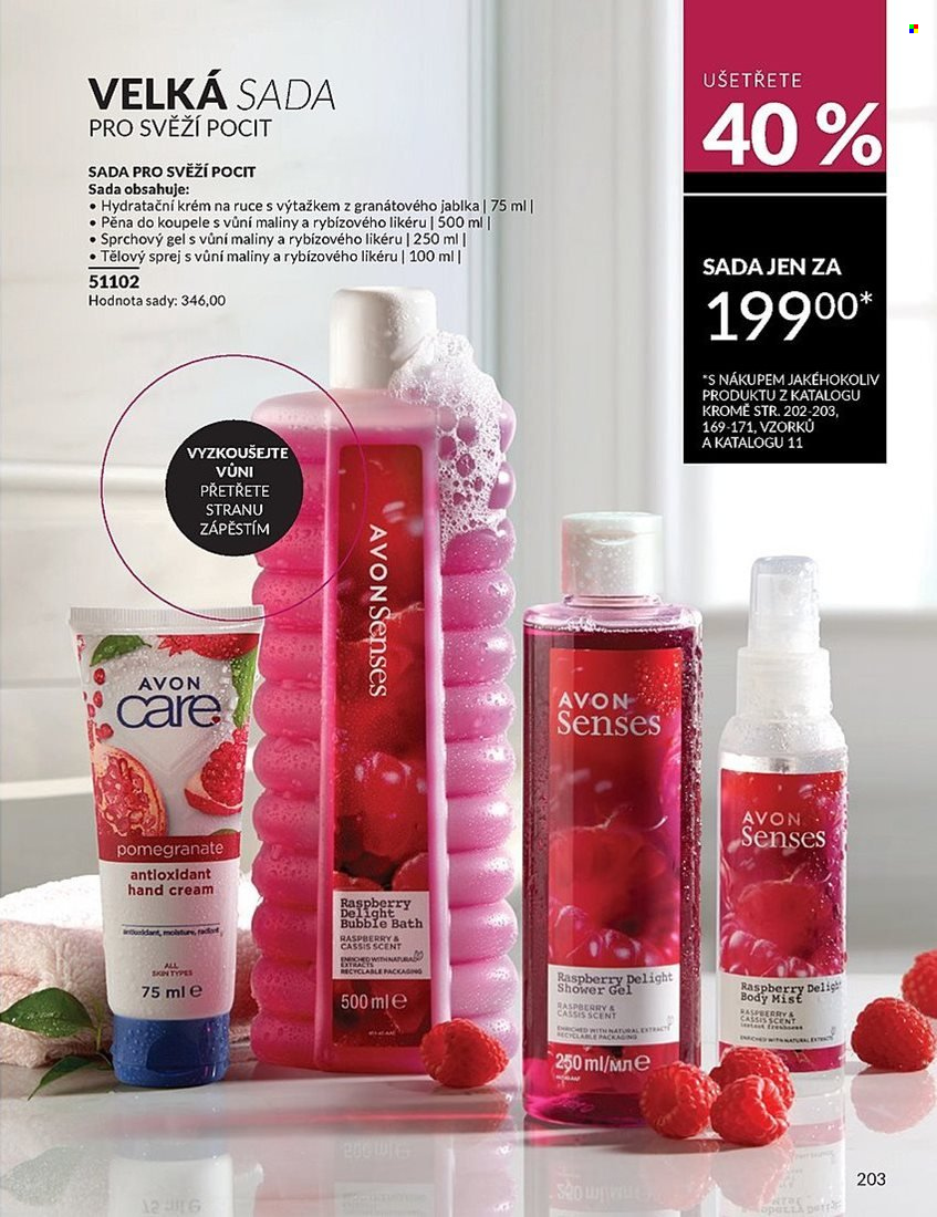 Leták AVON - 1.10.2024 - 31.10.2024. Strana 203