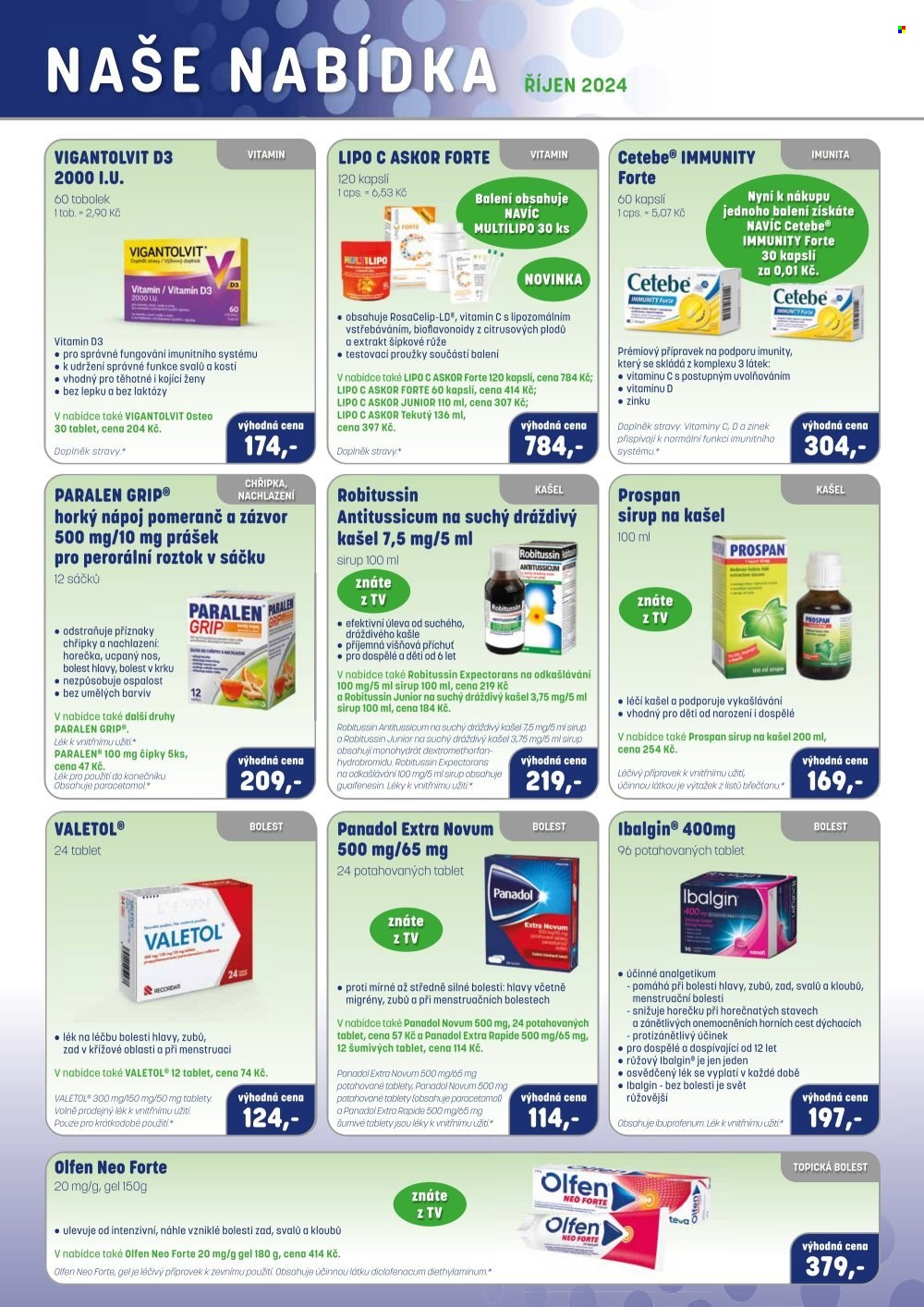 Leták PharmaPoint - 1.10.2024 - 31.10.2024. Strana 2