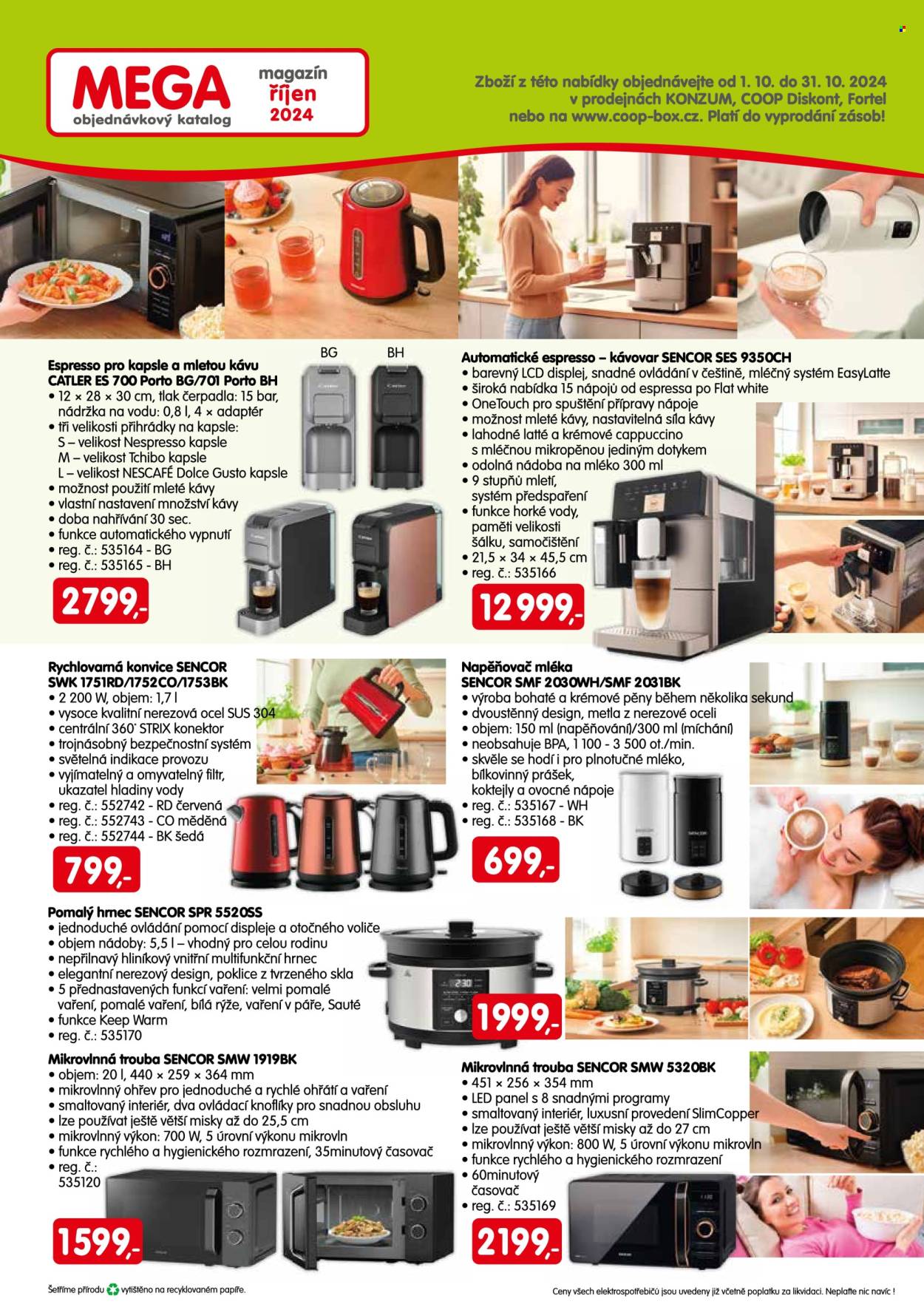 Leták Konzum - 1.10.2024 - 31.10.2024. Strana 4
