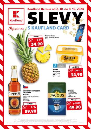 Leták Kaufland - 2.10.2024 - 8.10.2024.