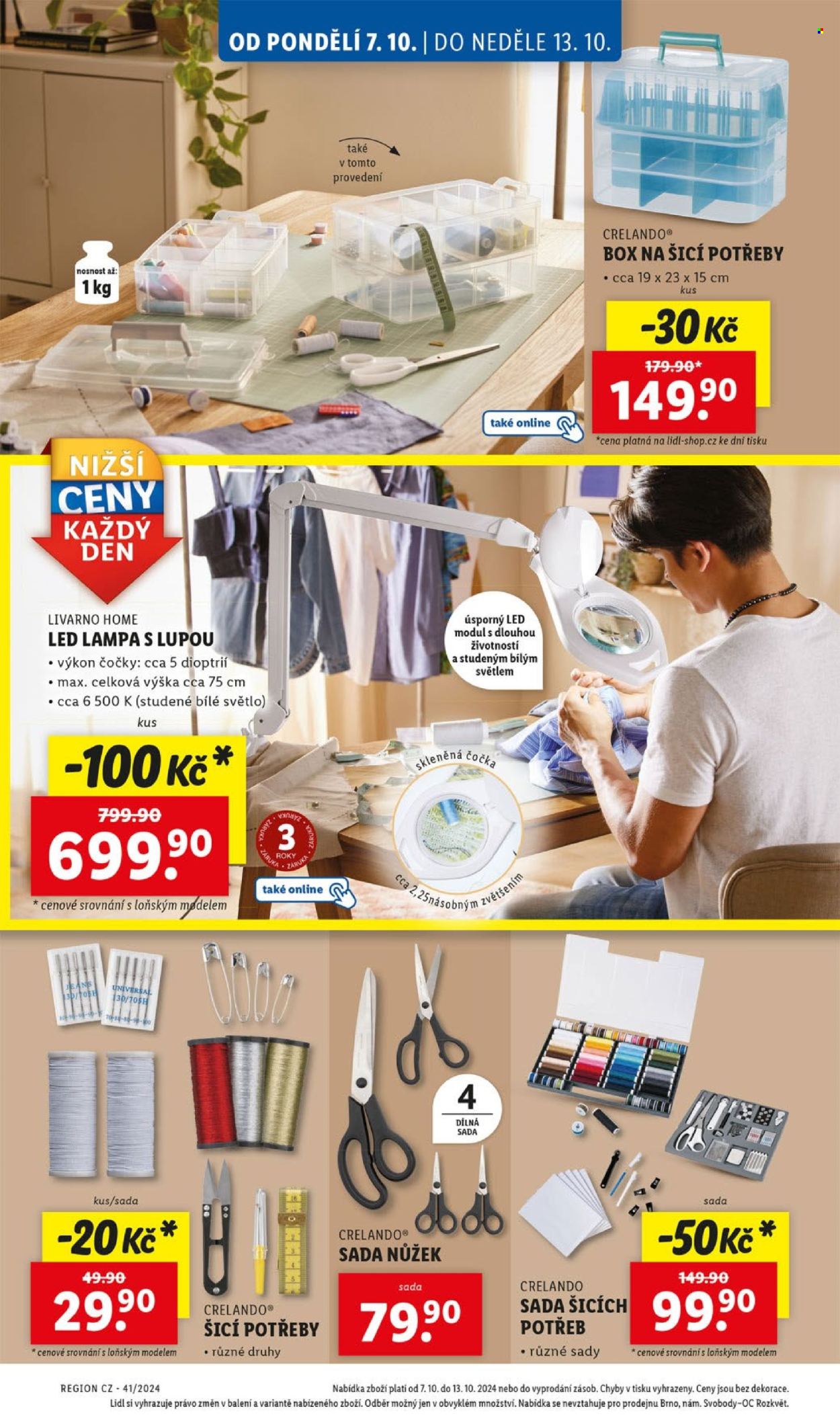 Leták Lidl - 7.10.2024 - 13.10.2024. Strana 50