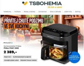 Leták T.S. BOHEMIA - 2.10.2024 - 4.10.2024.