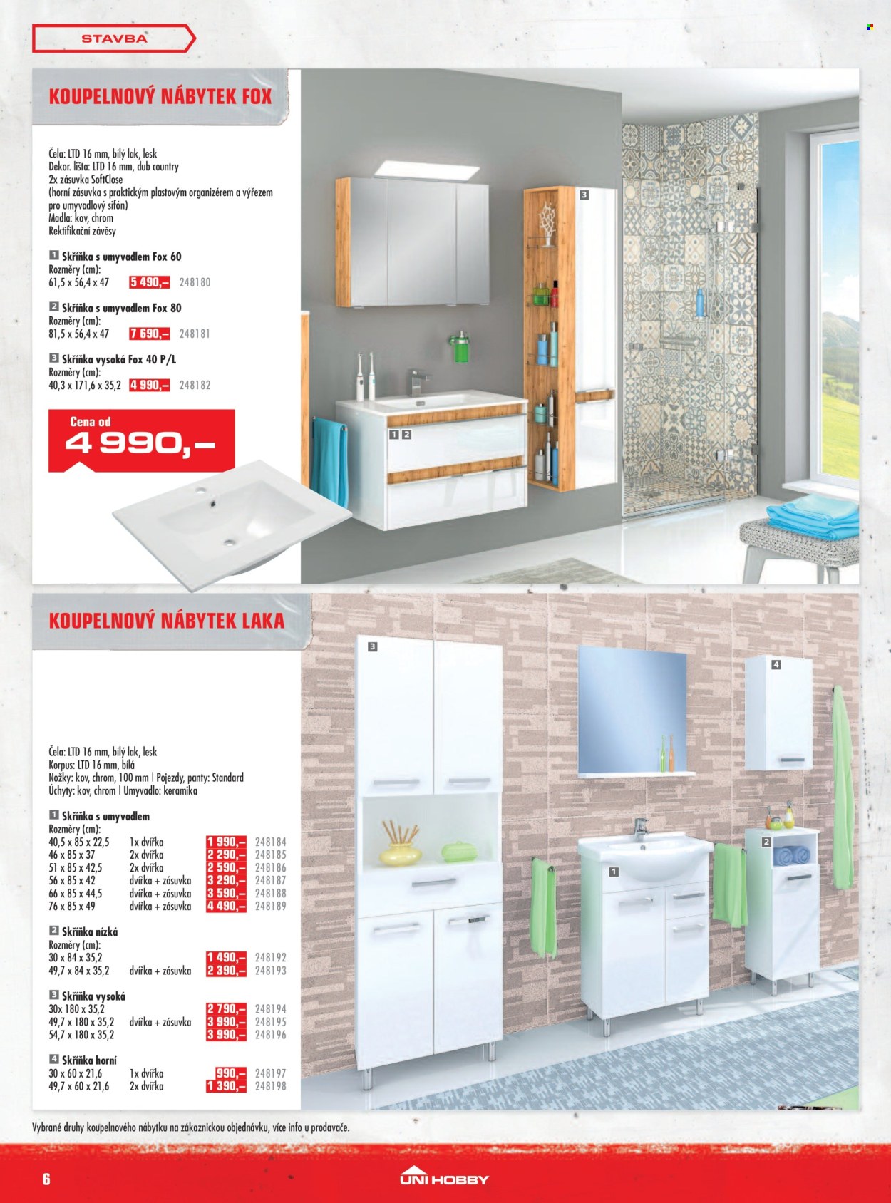 Leták UNI HOBBY - 3.10.2024 - 27.10.2024. Strana 6
