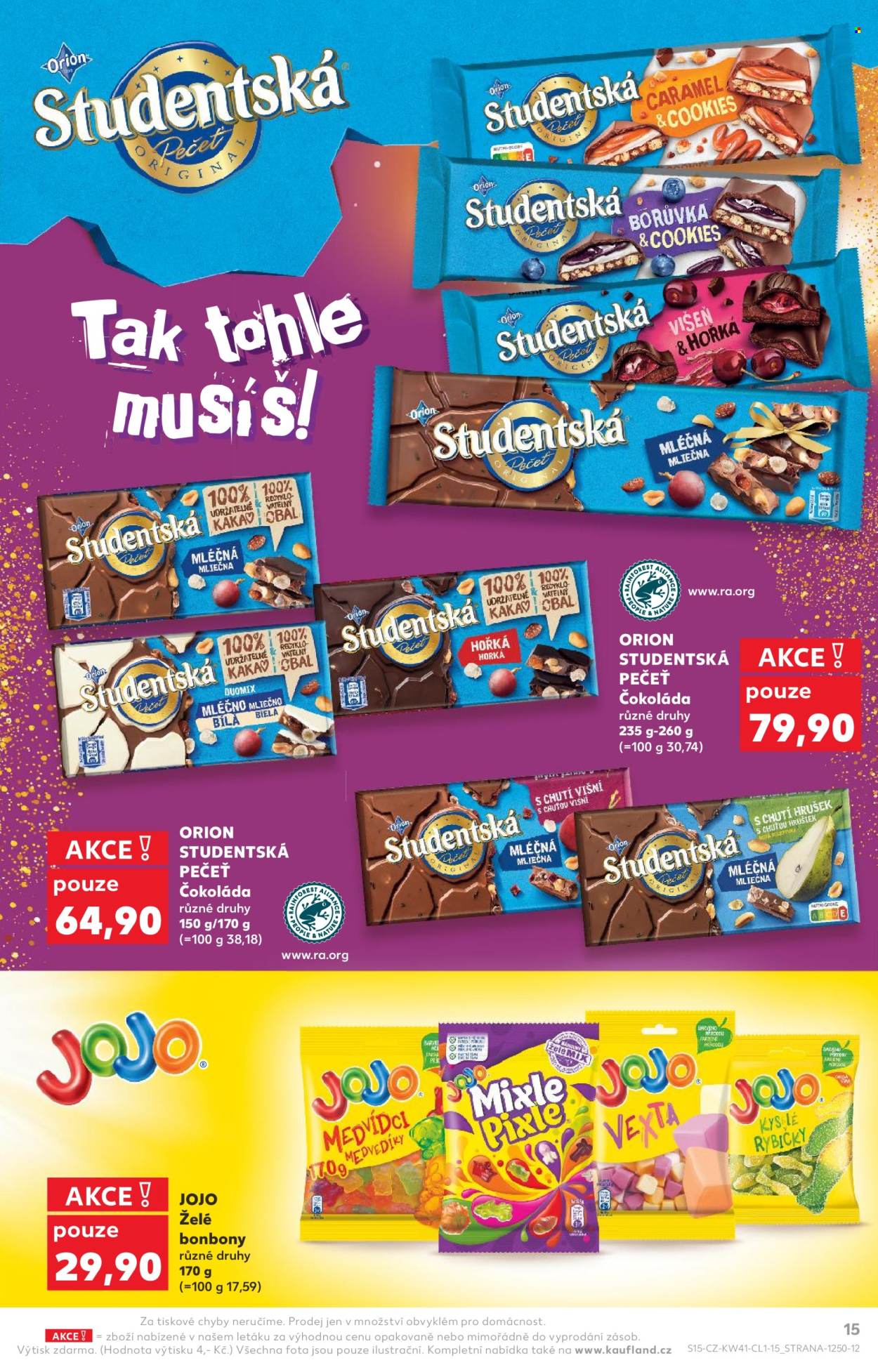 Leták Kaufland - 9.10.2024 - 22.10.2024. Strana 15