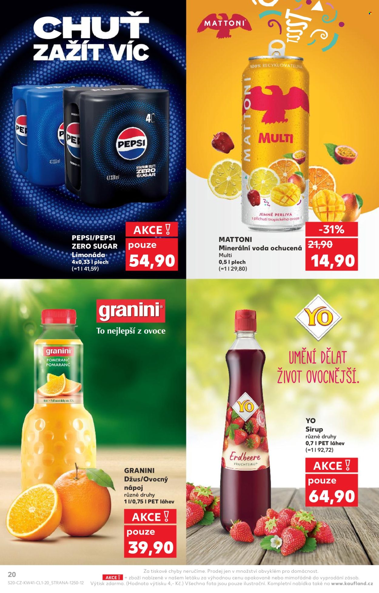 Leták Kaufland - 9.10.2024 - 22.10.2024. Strana 20