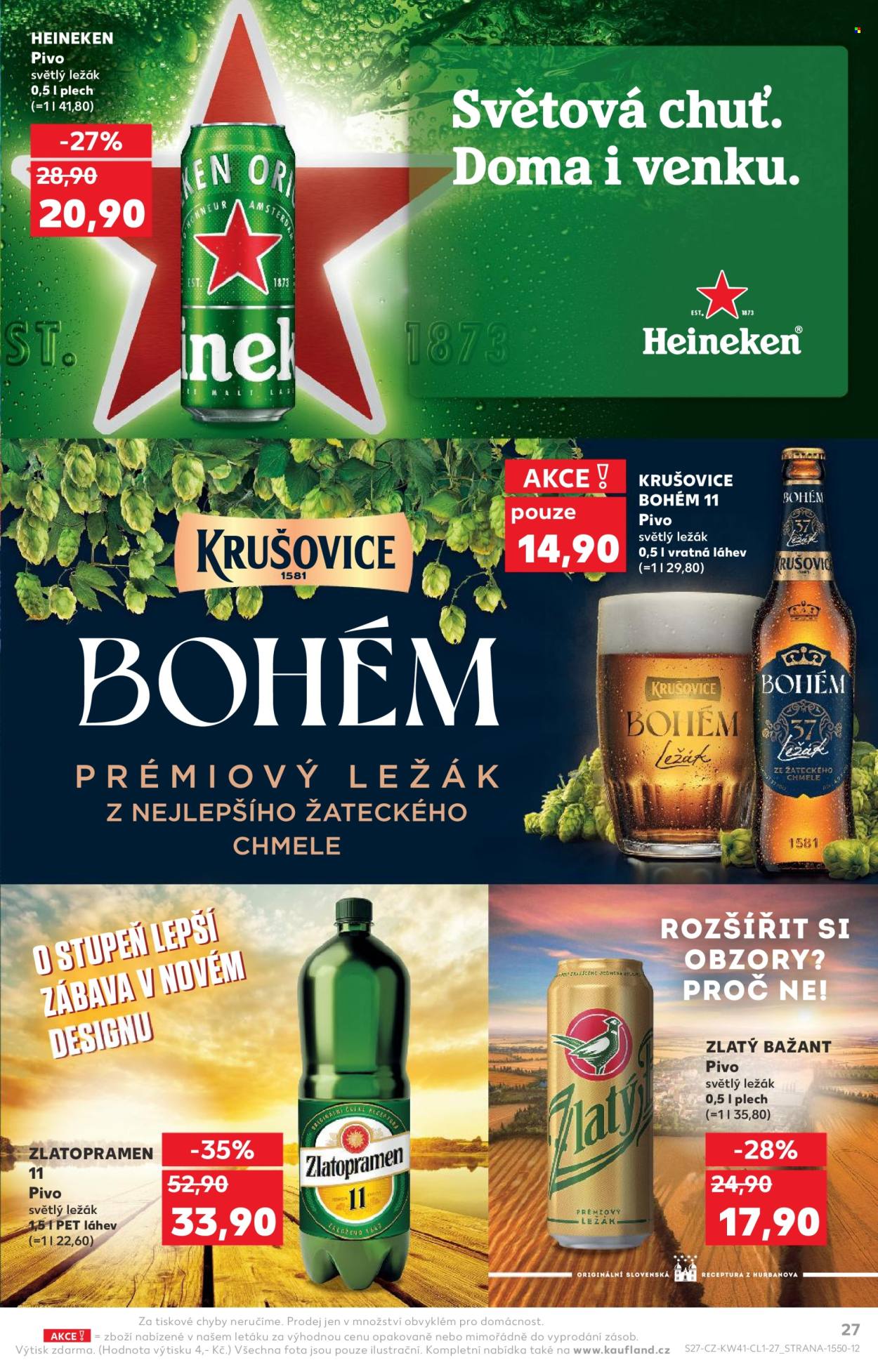 Leták Kaufland - 9.10.2024 - 22.10.2024. Strana 27